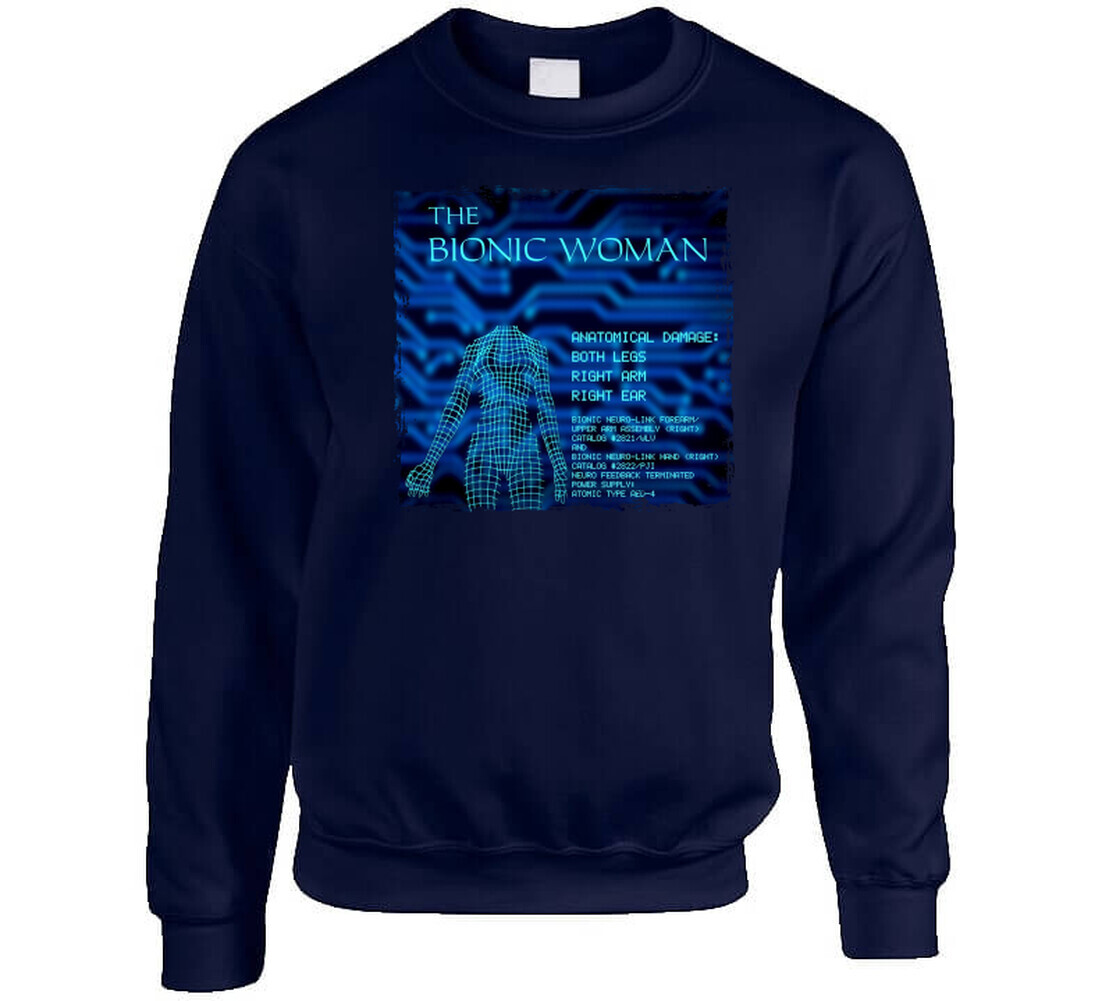The Bionic Woman Anatomical Damage Tv Series T Shirt
