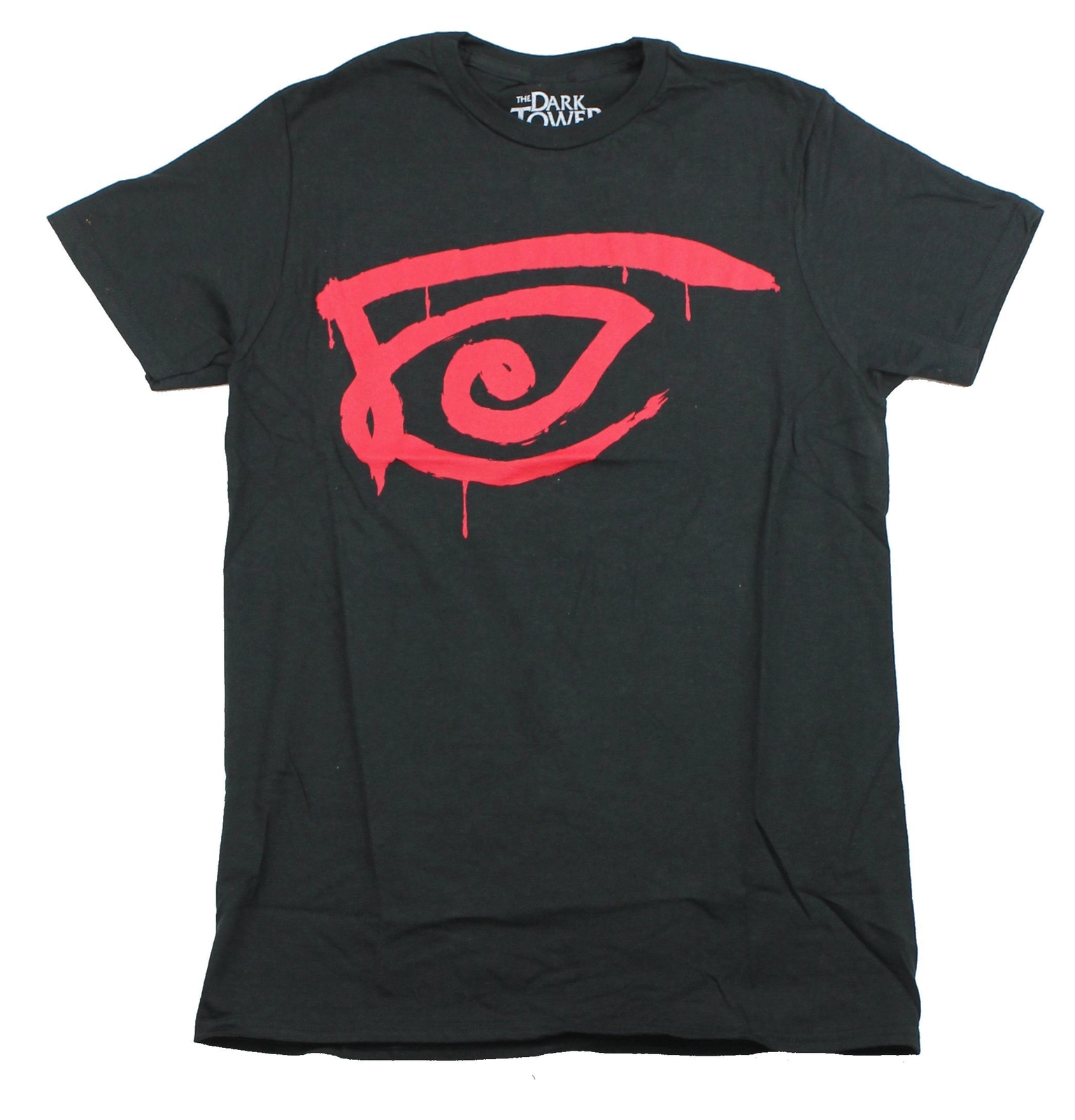 Dark Tower Adult New T-Shirt – All Hail The Crimson King Eye Sigil