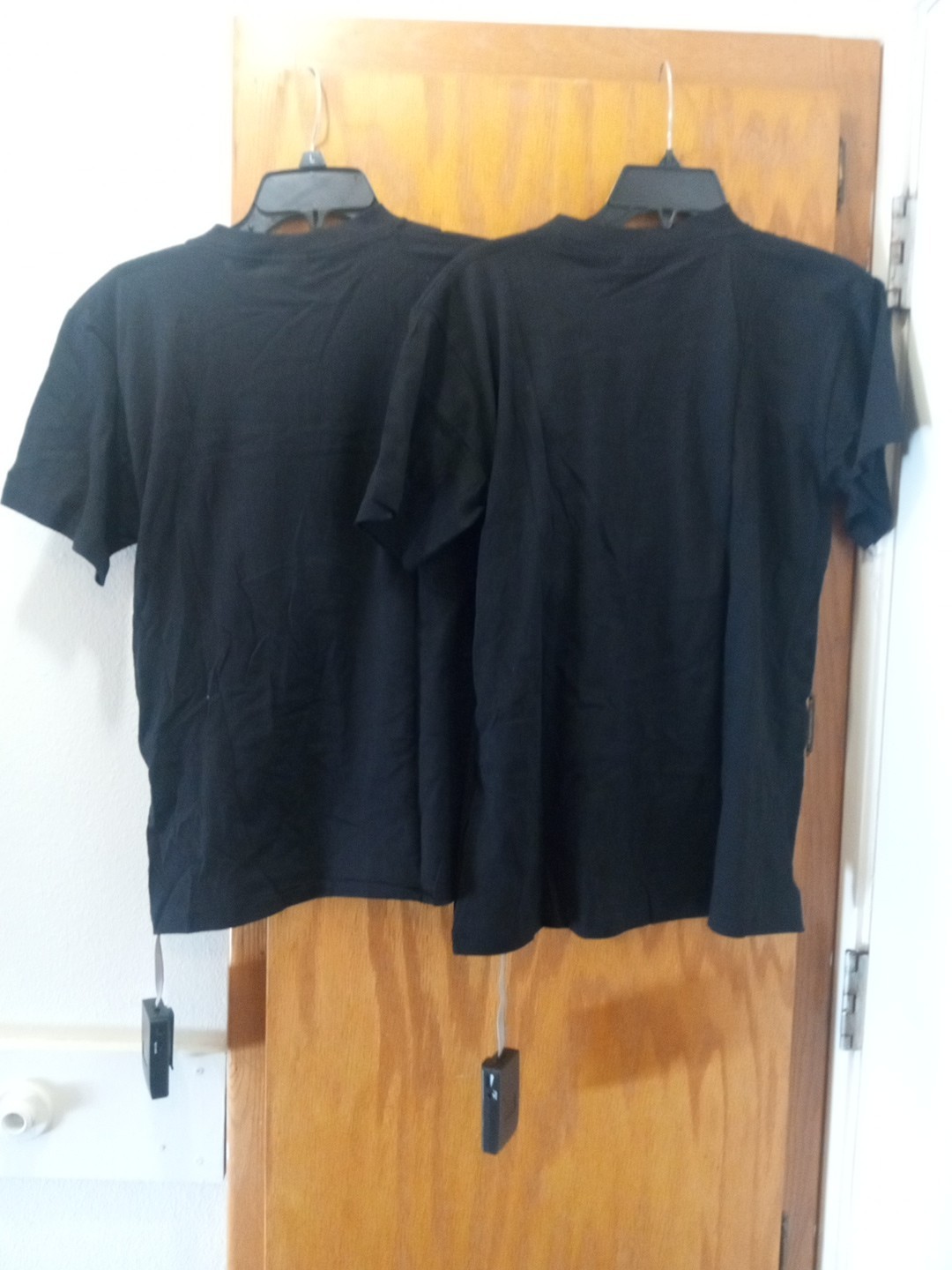 Customize Sound Activated Cotton Tshirts, Light Up, Power Packs Included,2sz Sm.