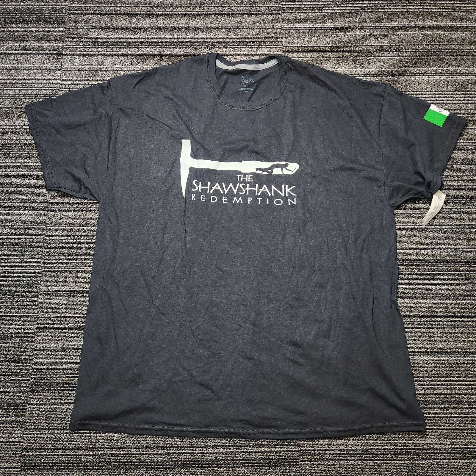 The Shawshank Redemption Movie T-Shirt Men’s 2XL Charcoal Gray Graphic NWT