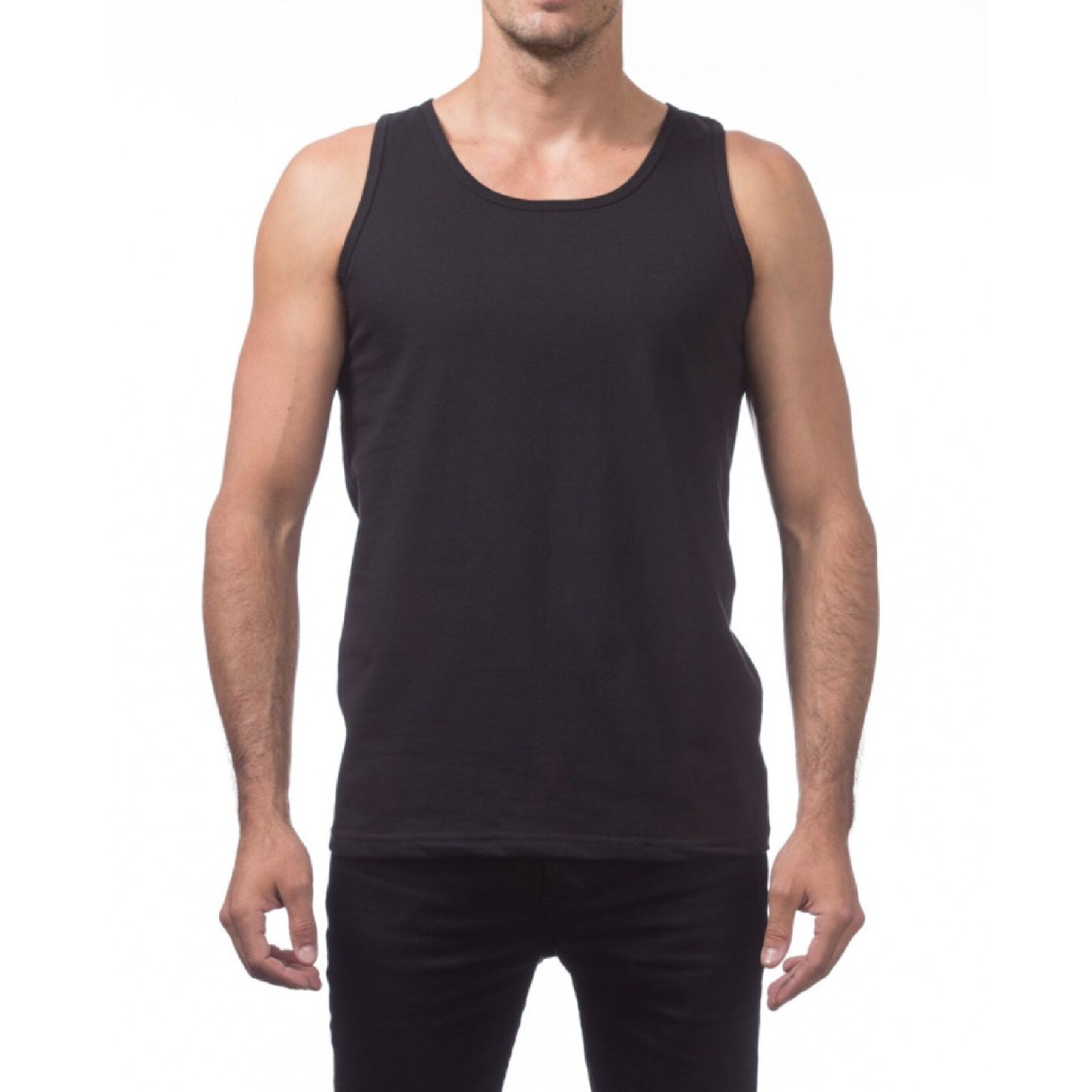 3 PACK PROCLUB MENS COMFORT TANK TOP PRO CLUB CASUAL SLEEVELESS SHIRT GYM SUMMER