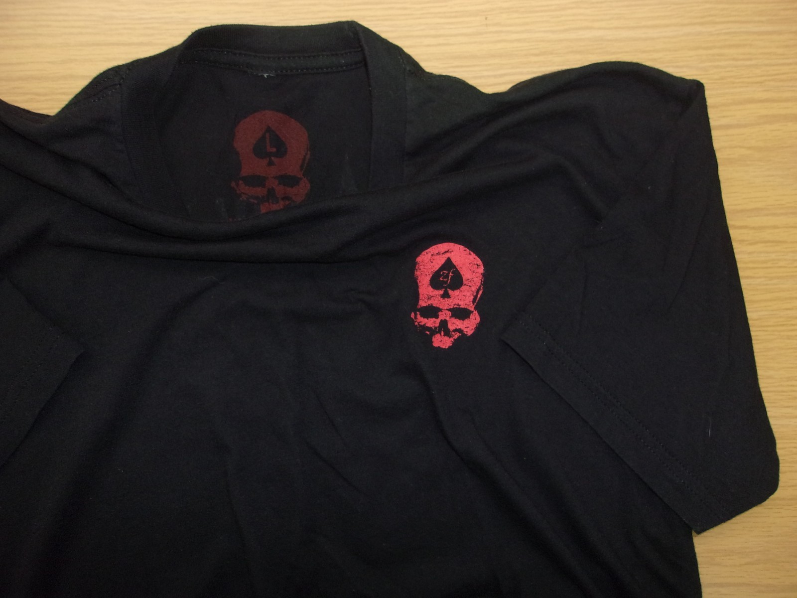 Zero Foxtrot Violence Without Regret Military Graphic Logo Shirt Black Mens L