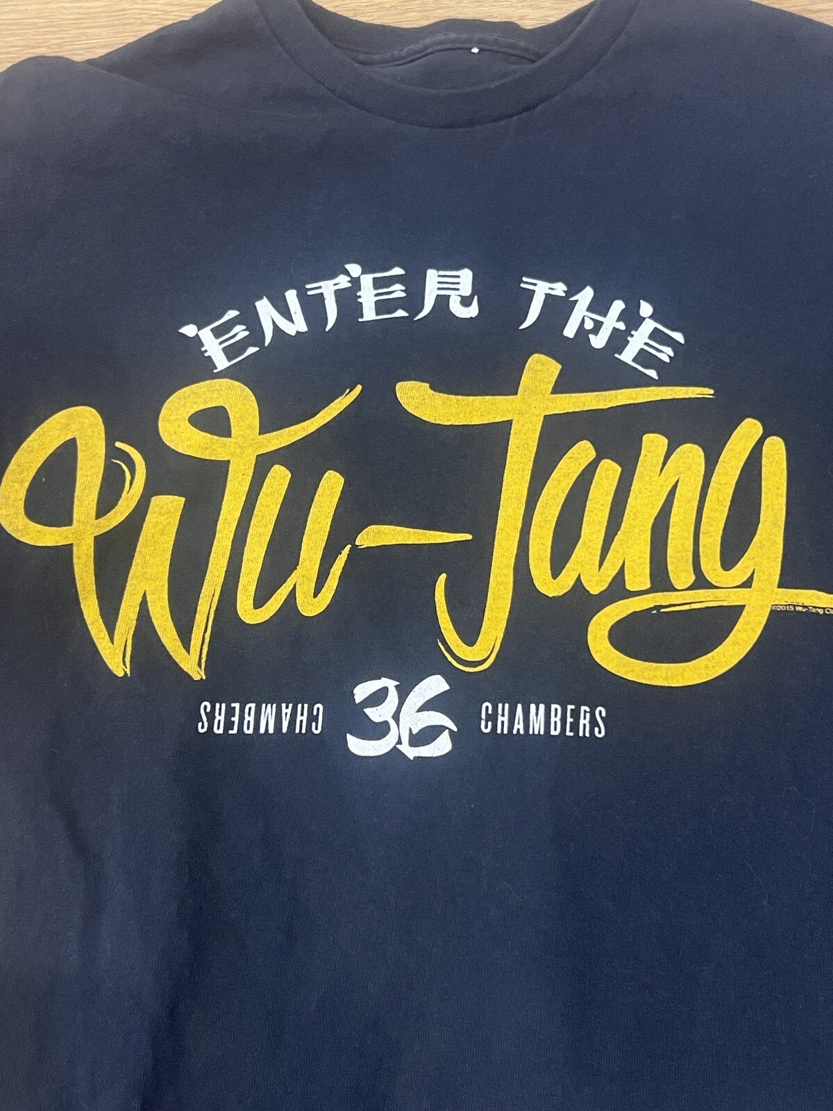 WU-TANG BRAND LIMITED ENTER THE WU-TANG 36 CHAMBERS MEDIUM SHIRT METHOD MAN