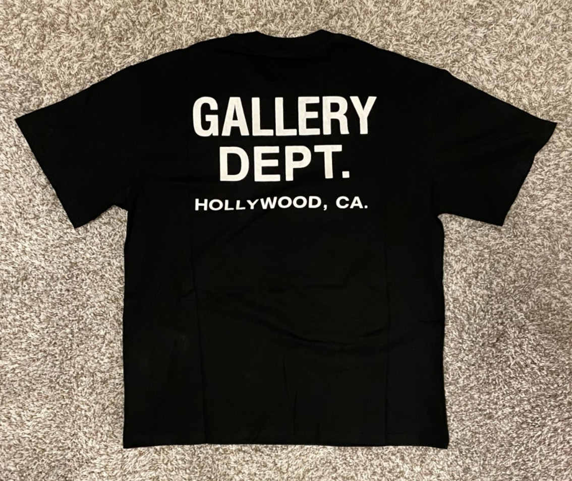 🔥 GALLERY DEPT. “Hollywood, CA” Logo Tee – NEW w/ Tags & Bag! 🔥
