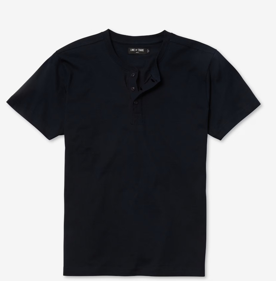 Sturdy Henley Tee-bestselling Sturdy Tee, the Sturdy Henley adds a 3-button.