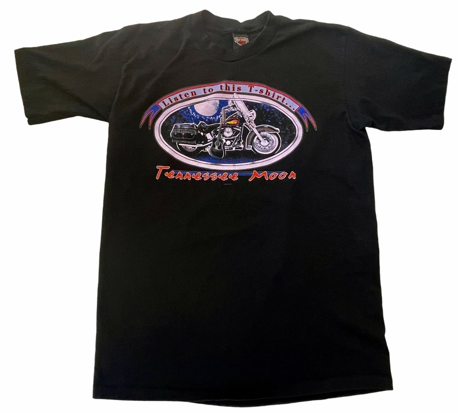 Vintage Harley Davidson T-shirt Tennessee Moon Mild Ones Double Sided USA Made