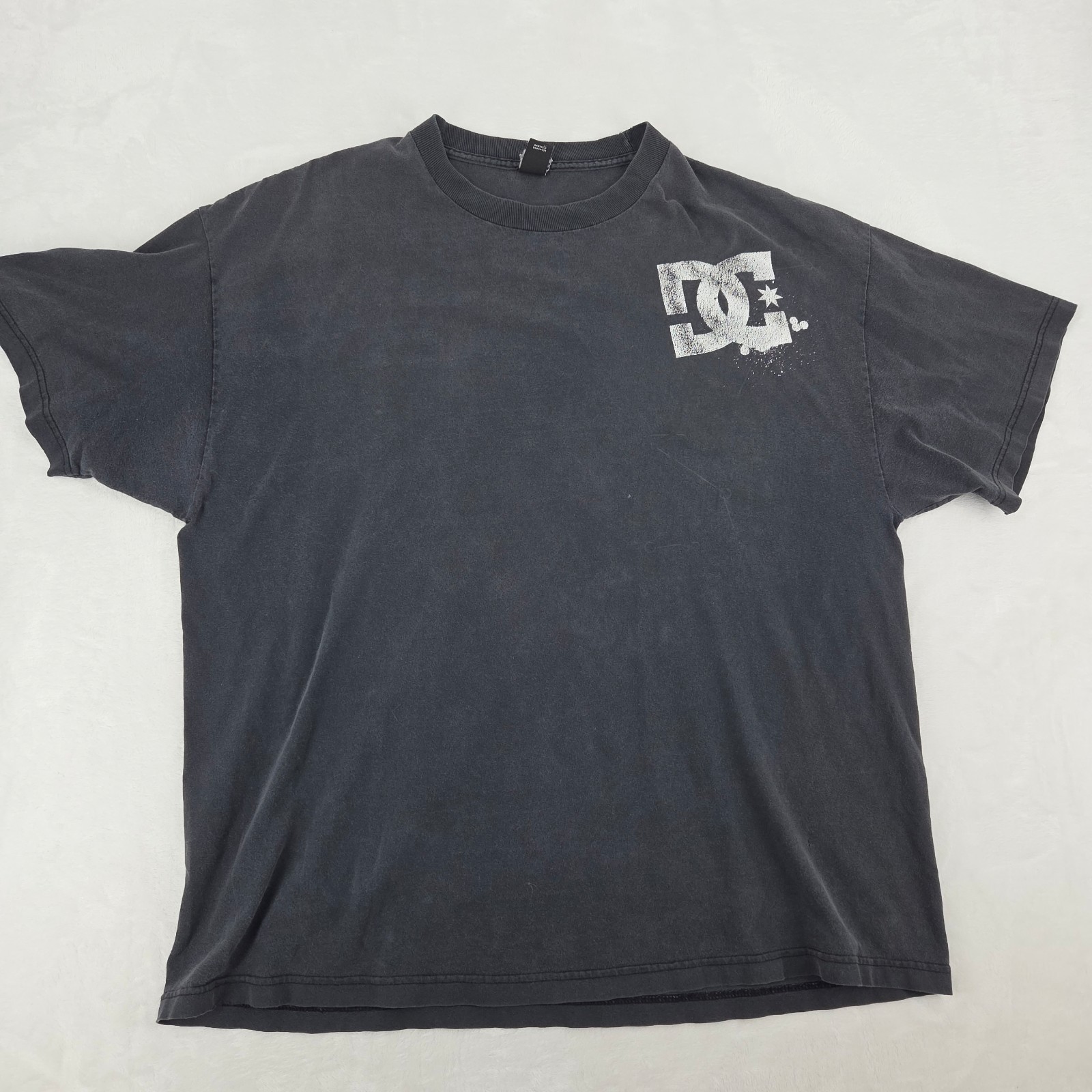 VTG Y2K DC Shoes Shirt Sz XXL Faded Worn Skate 2000’s See Pics