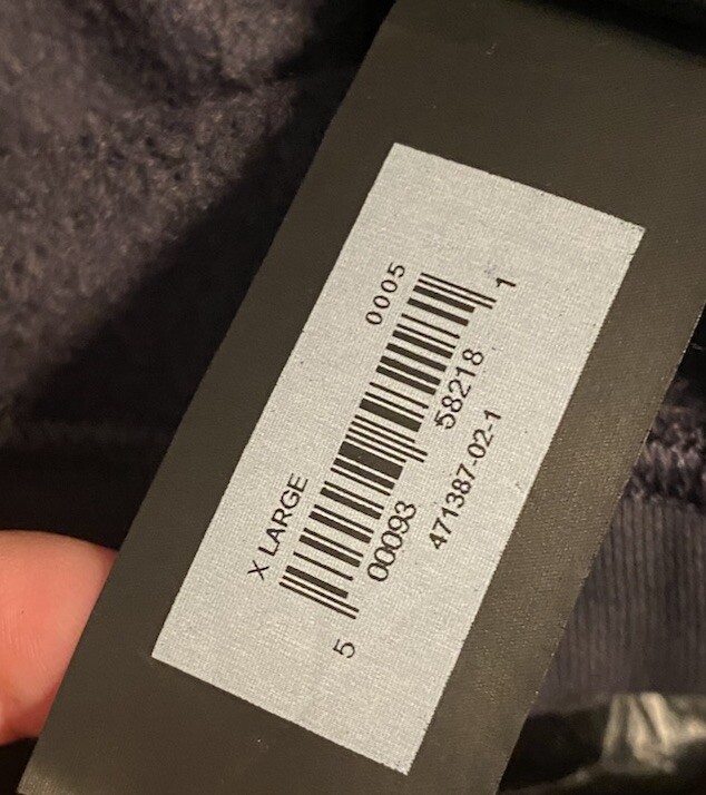 YEEZY YZY x Gap Engineered by Balenciaga Dove T Shirt Kanye Black Size XL