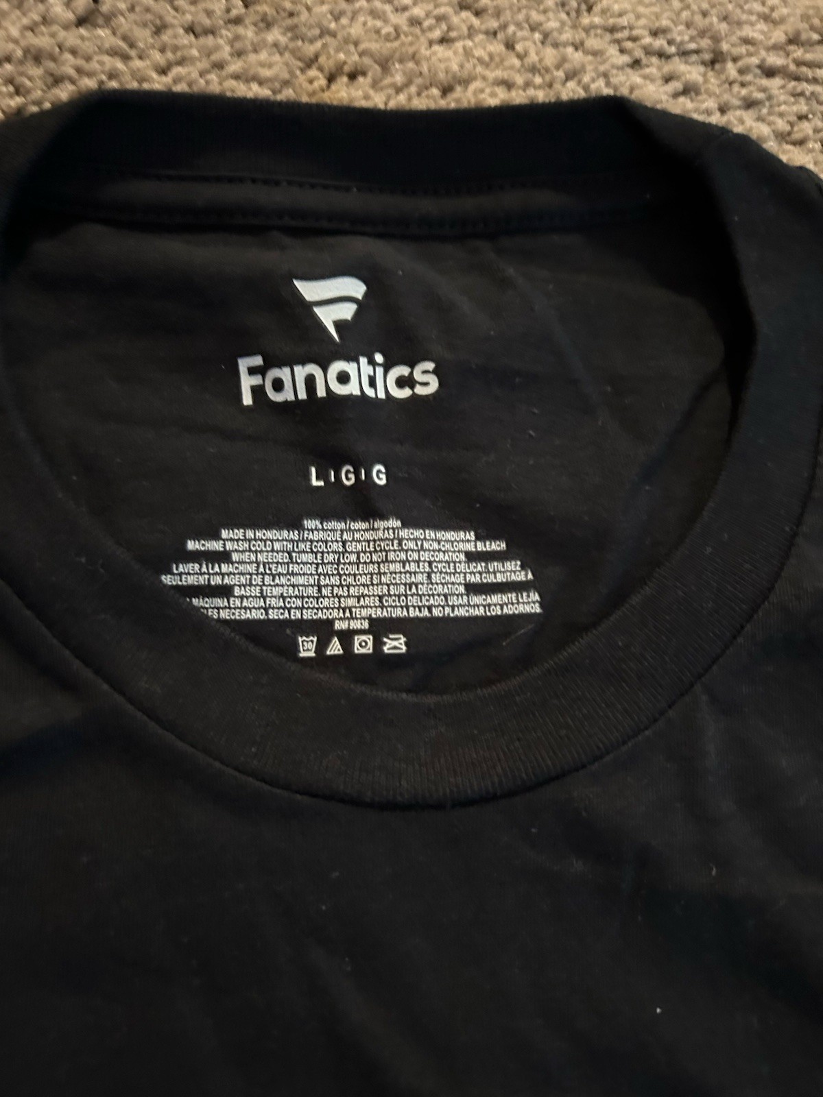 Fanatics Atlanta United FC 2018 MLS Cup Champions Conquered Tee Men’s L Black