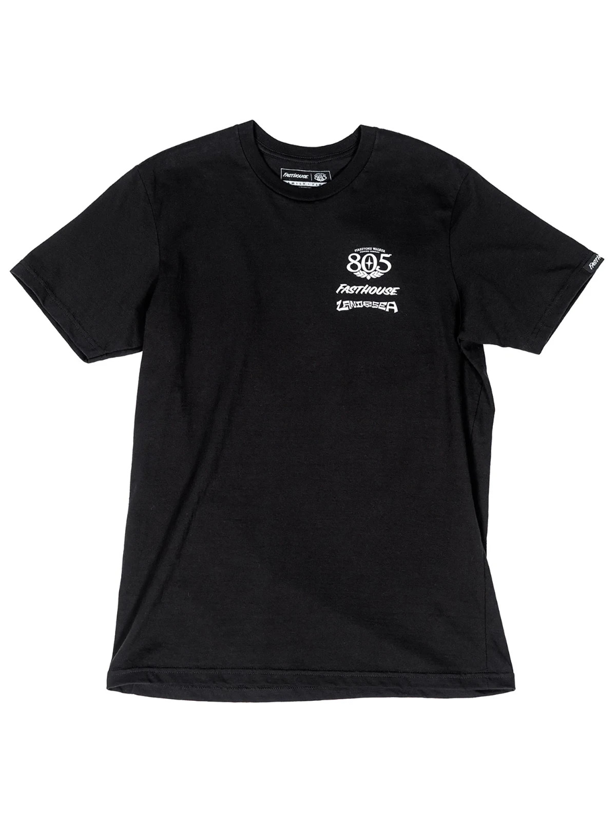 Fasthouse Men’s 805 Land & Sea Short Sleeve Midweight T-shirt Motocross Logo Tee