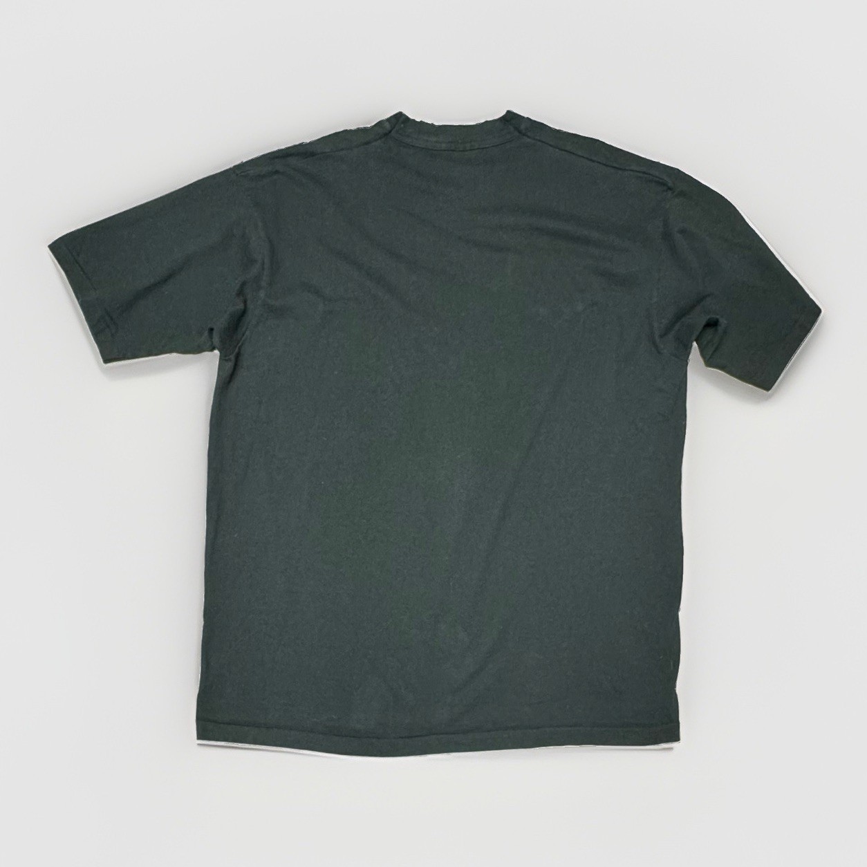 Rare Vintage Fruit Of The Loom Shirt Men’s 2XL Solid Black Chest Pocket USA Made