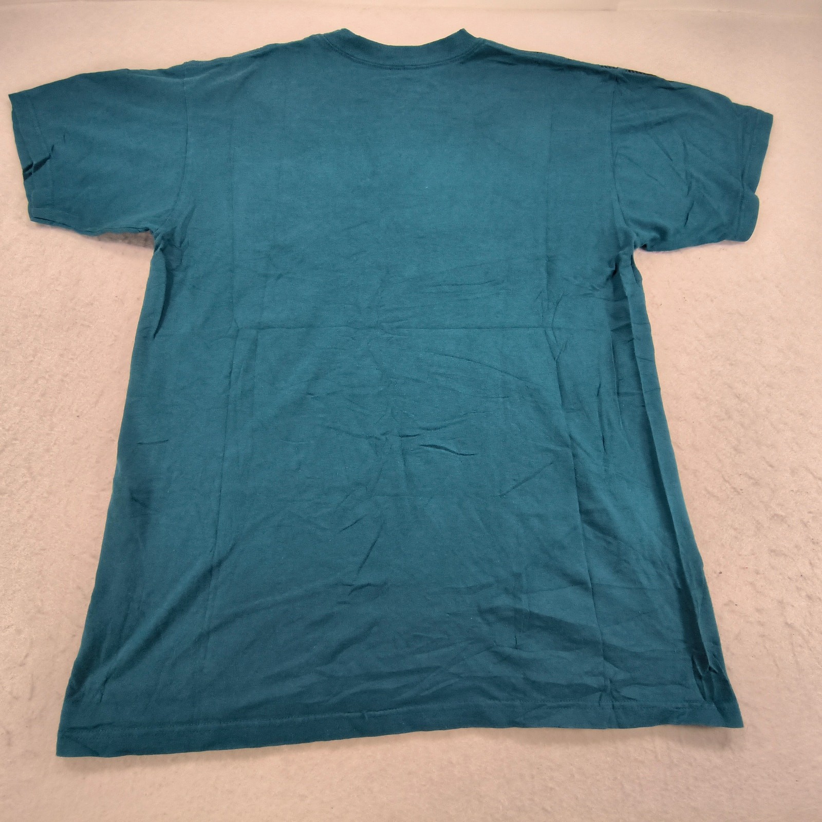 Billabong Casual Crew Neck Short Sleeve Graphic T Shirt Mens Size Large L Blue