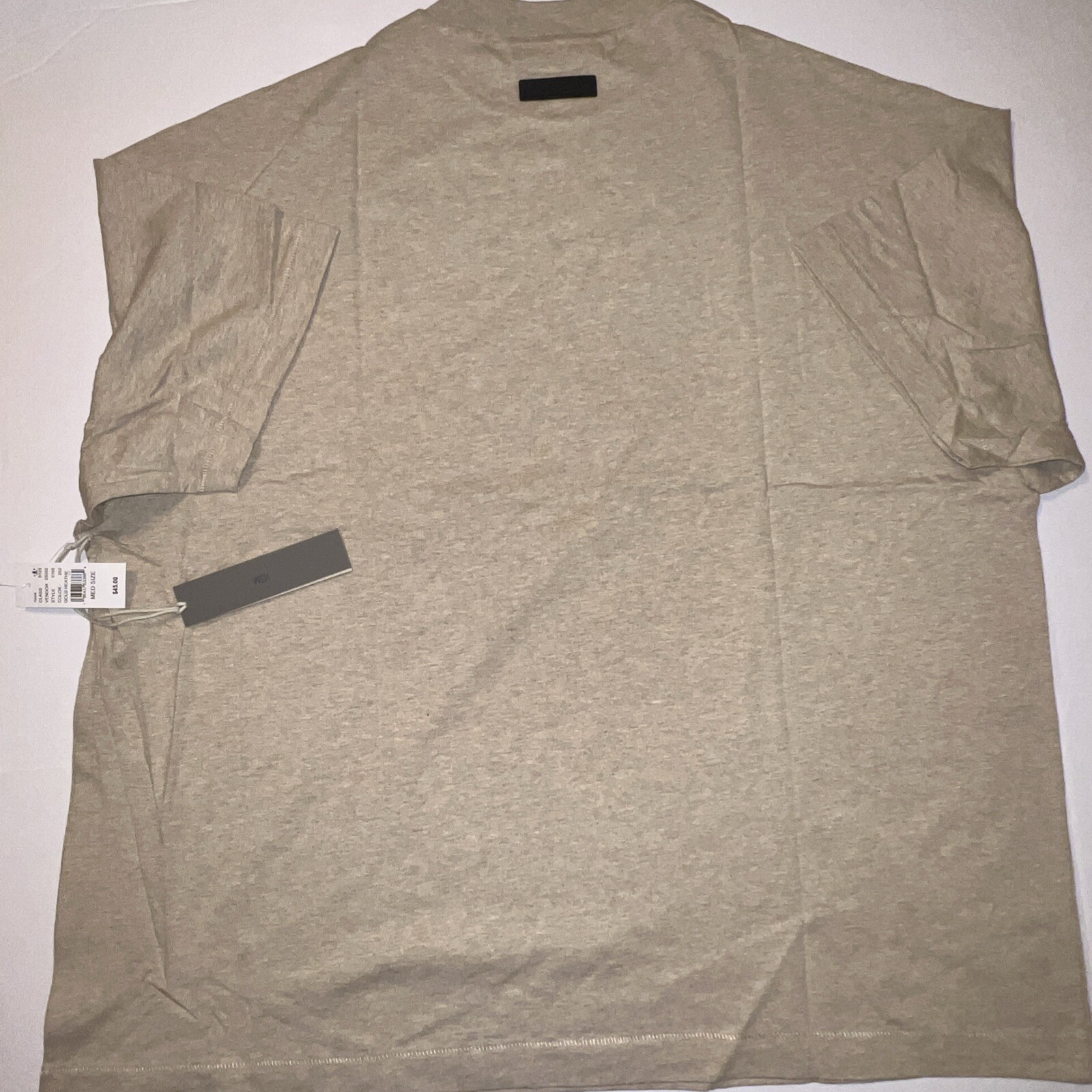 Essentials FOG Gold Heather Tshirt Size M NWT Sold Out Online!! Authentic