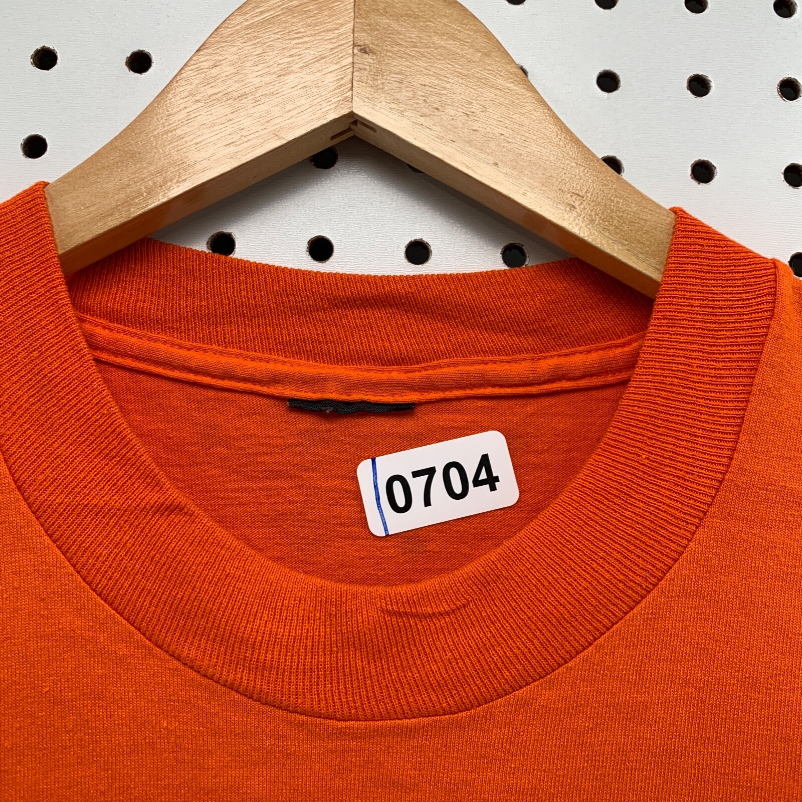 Vintage 80s Lionel Electric Shirt Mens FITS Medium Orange Single Stitch 19×28.5