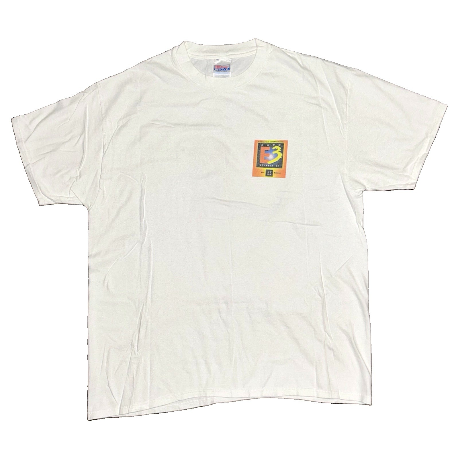 Vintage E3 Atlanta 1997 Electronic Entertainment Expo Shirt Size XL 90s Gaming