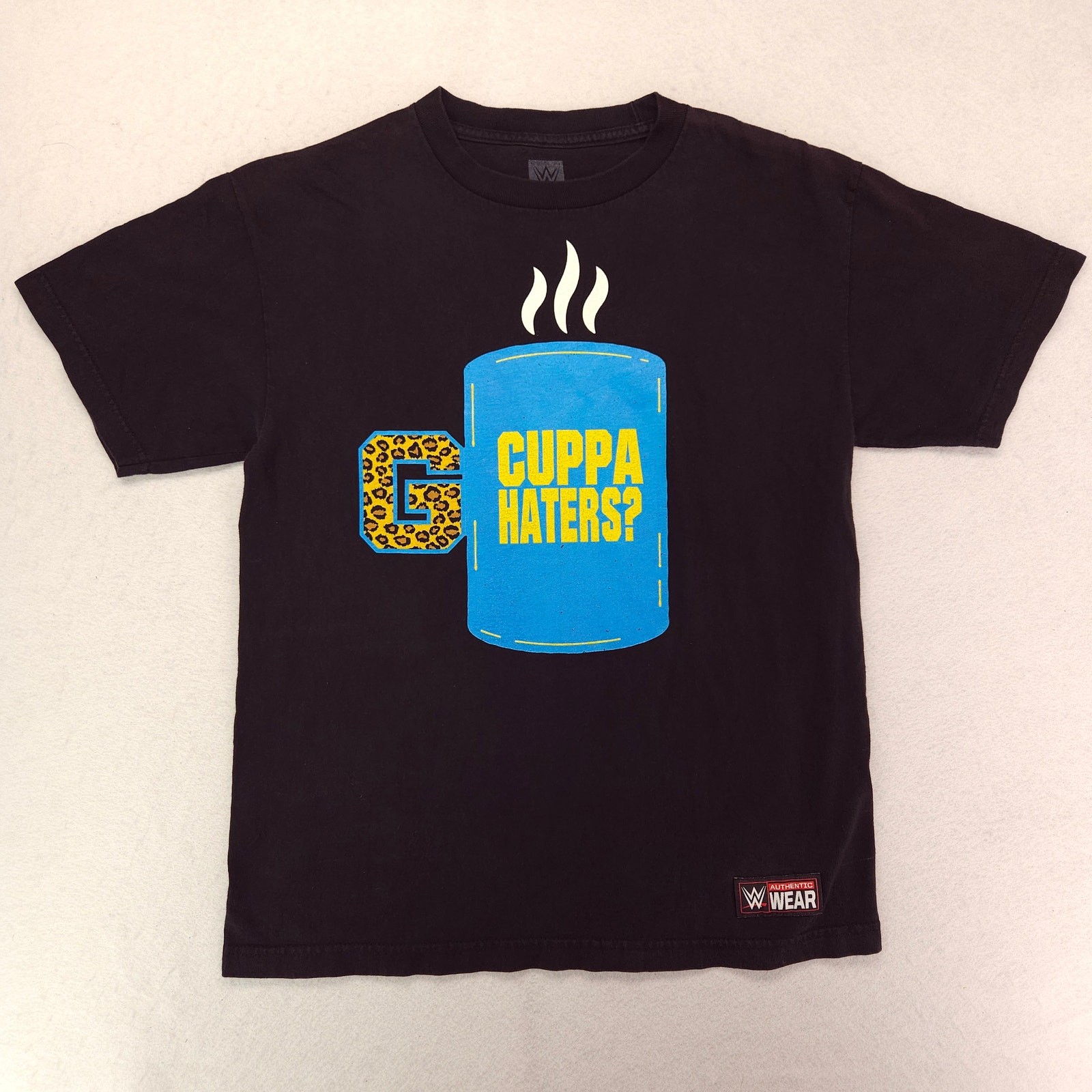 WWE Enzo and Big Cass Graphic Short Sleeve T Shirt Mens Size Medium M Black