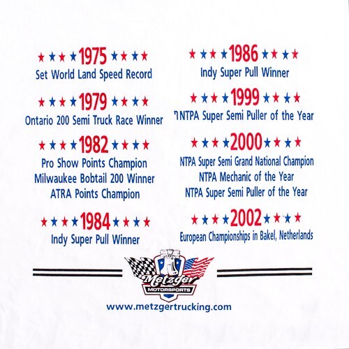 VTG Liberty Belle “World’s Most Competitive Truck” Mens T Shirt Size 2XL Jerzees