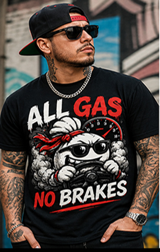 Big & Tall Sneaker Tee Shirt to Match with Jordan 3 Worlds Best Dad All Gas T