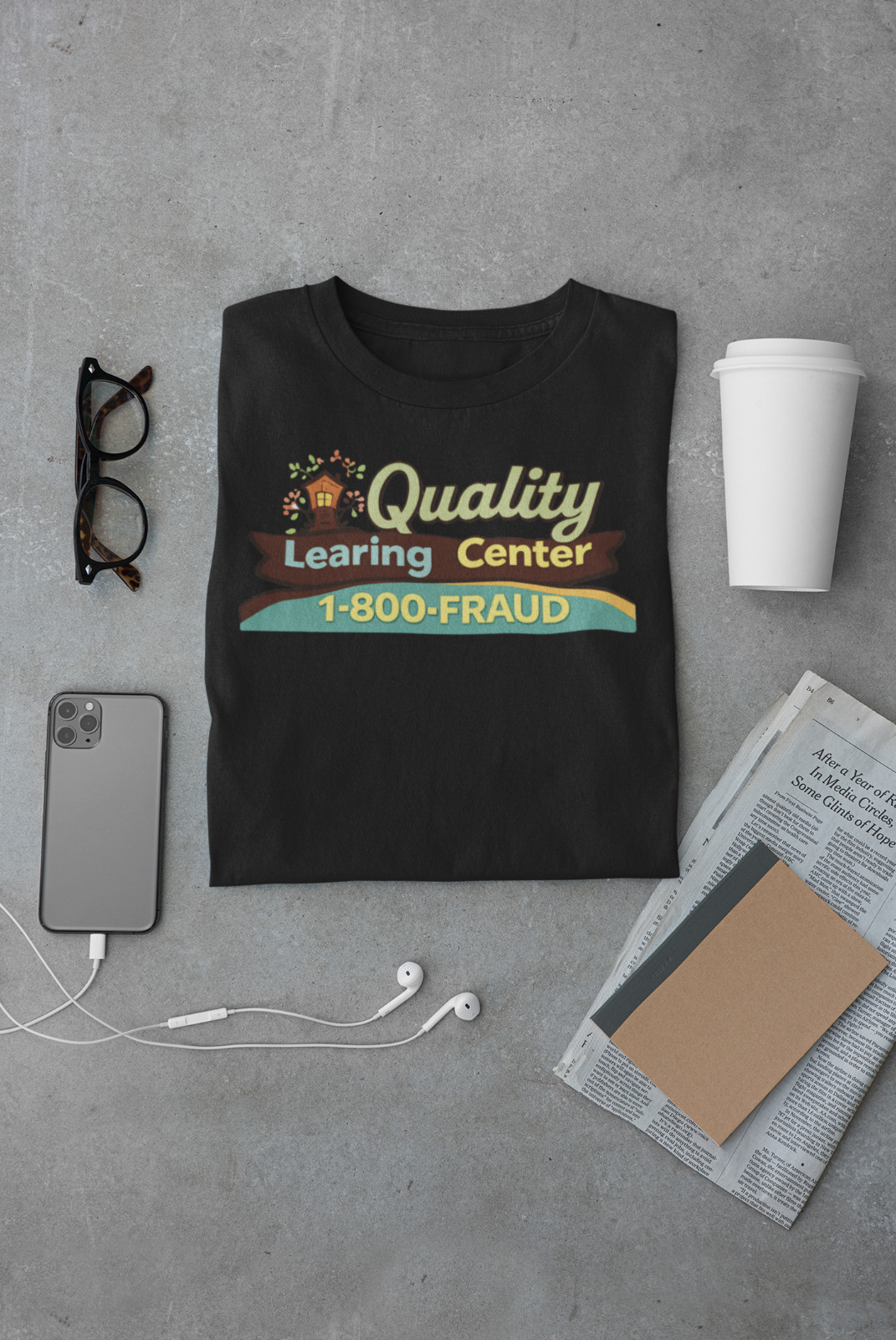 Quality Learning Center Inspirational School T-Shirt – Unisex 50/50 Cotton/Poly