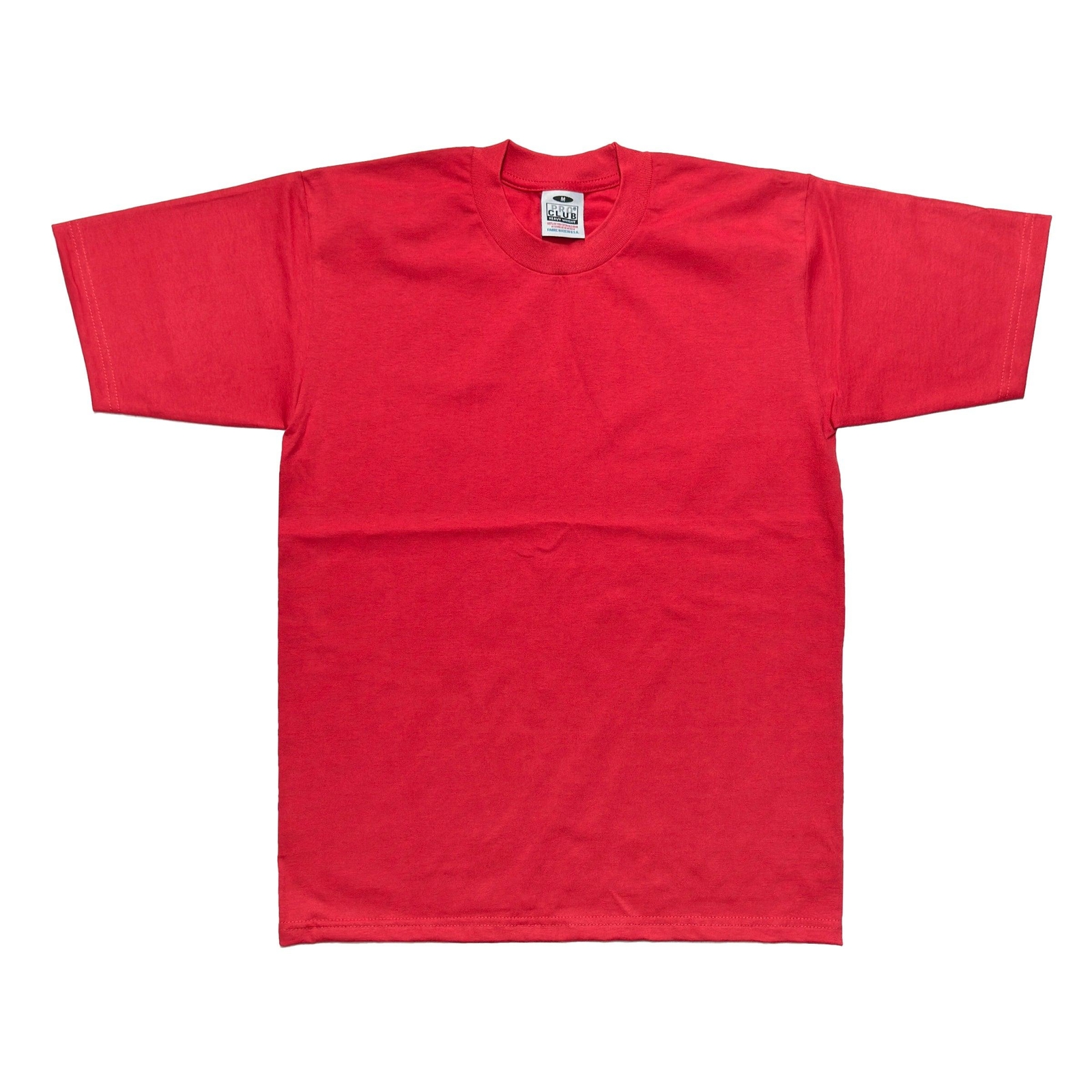 Pro Club Men’s Heavyweight Cotton Short Sleeve Crew Neck T-Shirt (More Colors)
