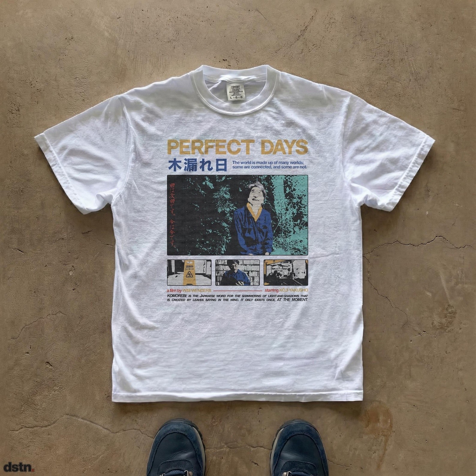 Japanese Aesthetic Vintage Graphic Shirt Minimal Streetwear Tee