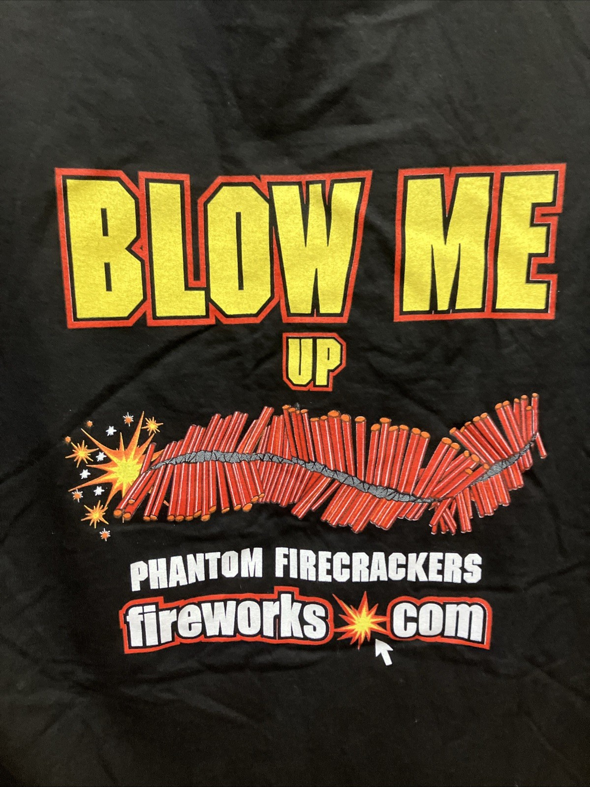 VTG Phantom Fireworks graphic tee 2 XL T Shirt