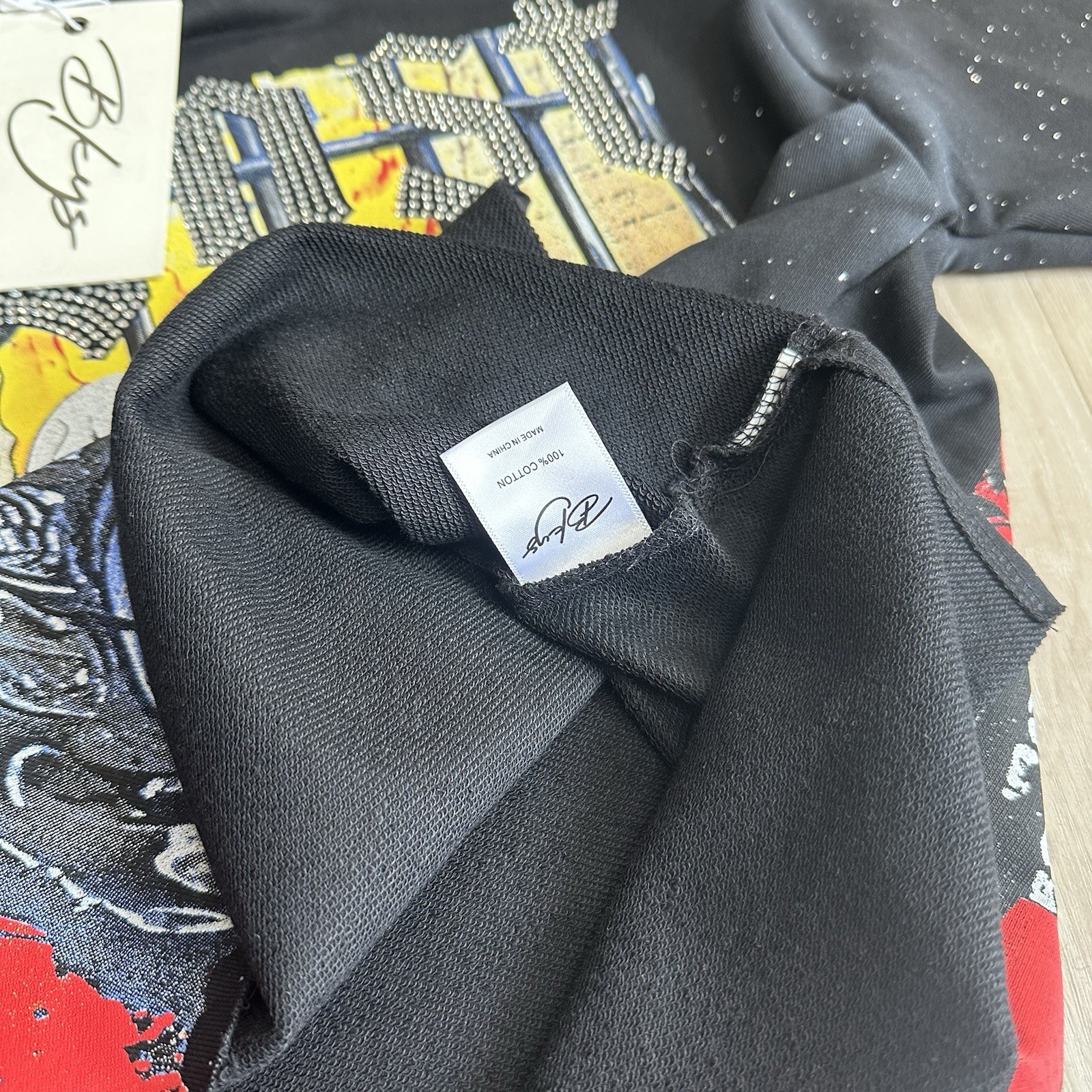 BKYS Get Lost F-Terry Cropped T-shirt Size L