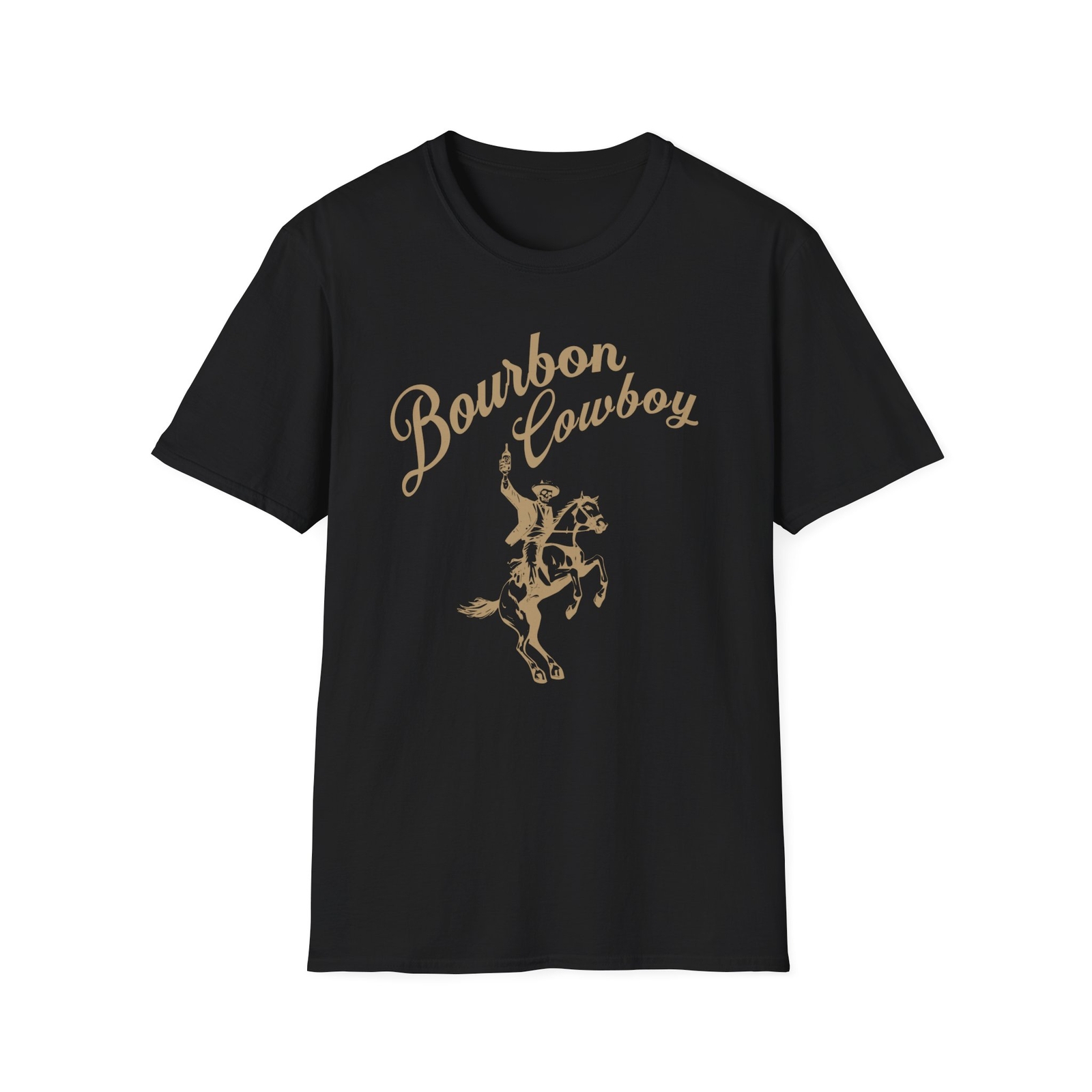 Bourbon Cowboy Funny Western T-Shirt