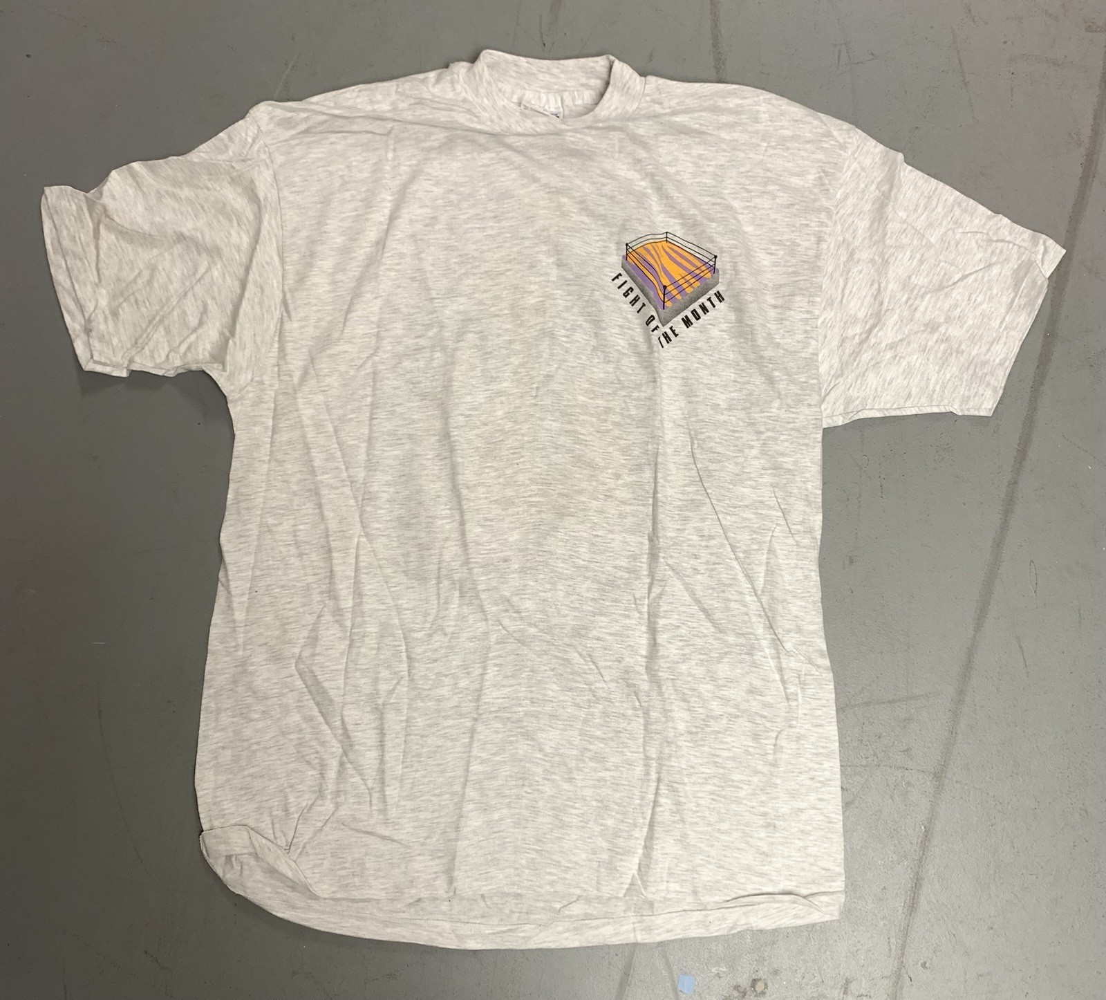 TVKO Pay-Per-View Boxing Champion Fight Of The Month-Double Sided T-Shirt XL New