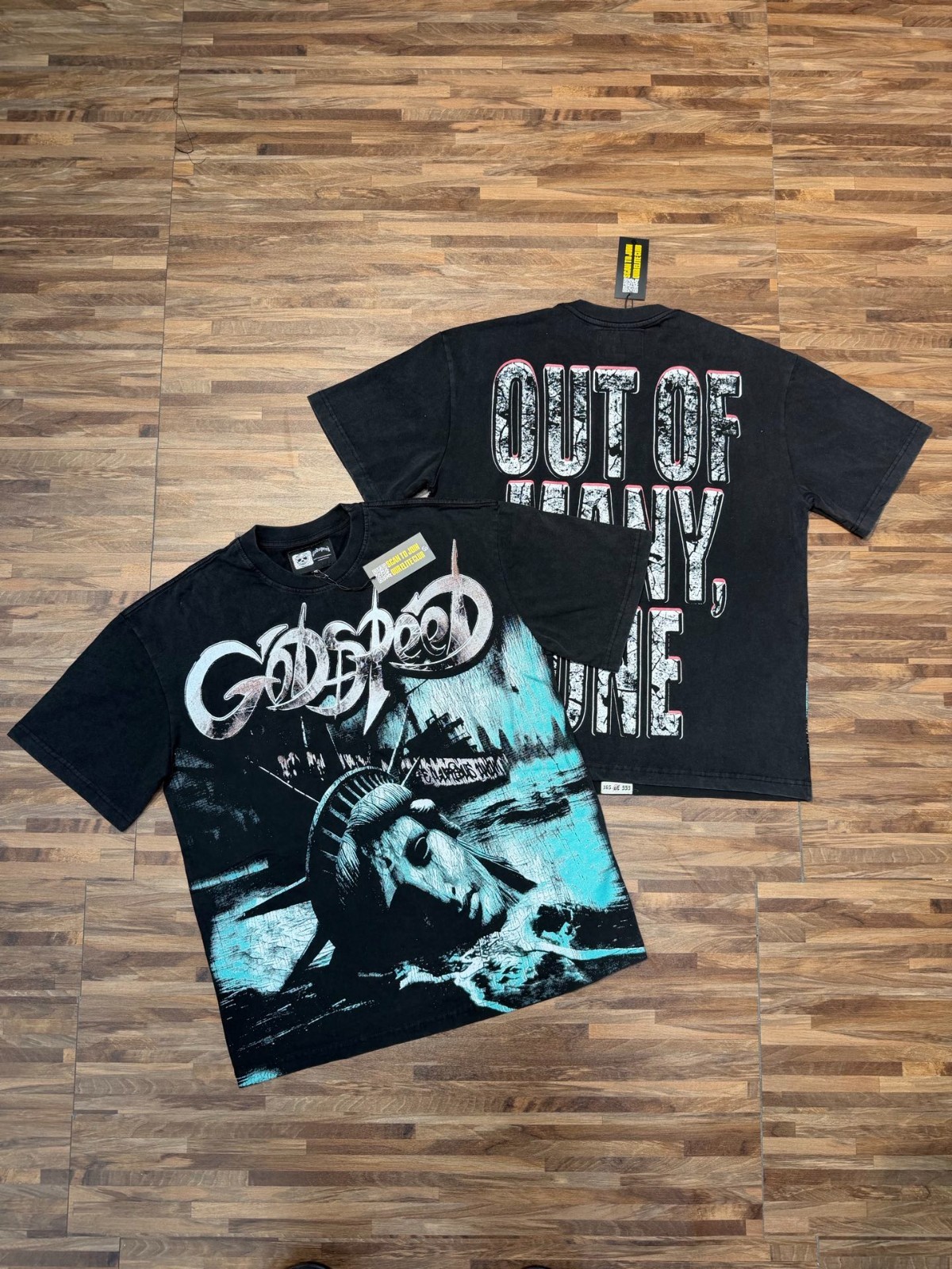 Black Godspeed T-Shirt S-M-L-XL