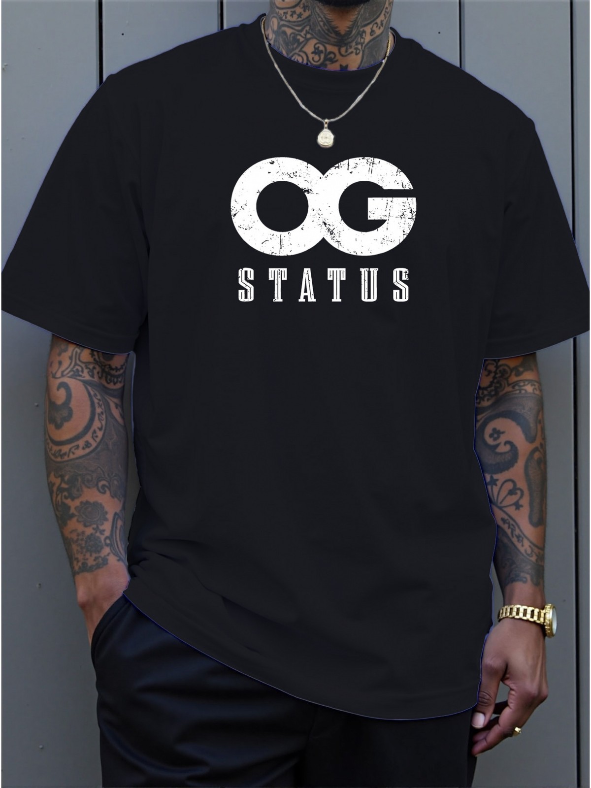 OG Status Shirt Bold Graphic Streetwear Tee