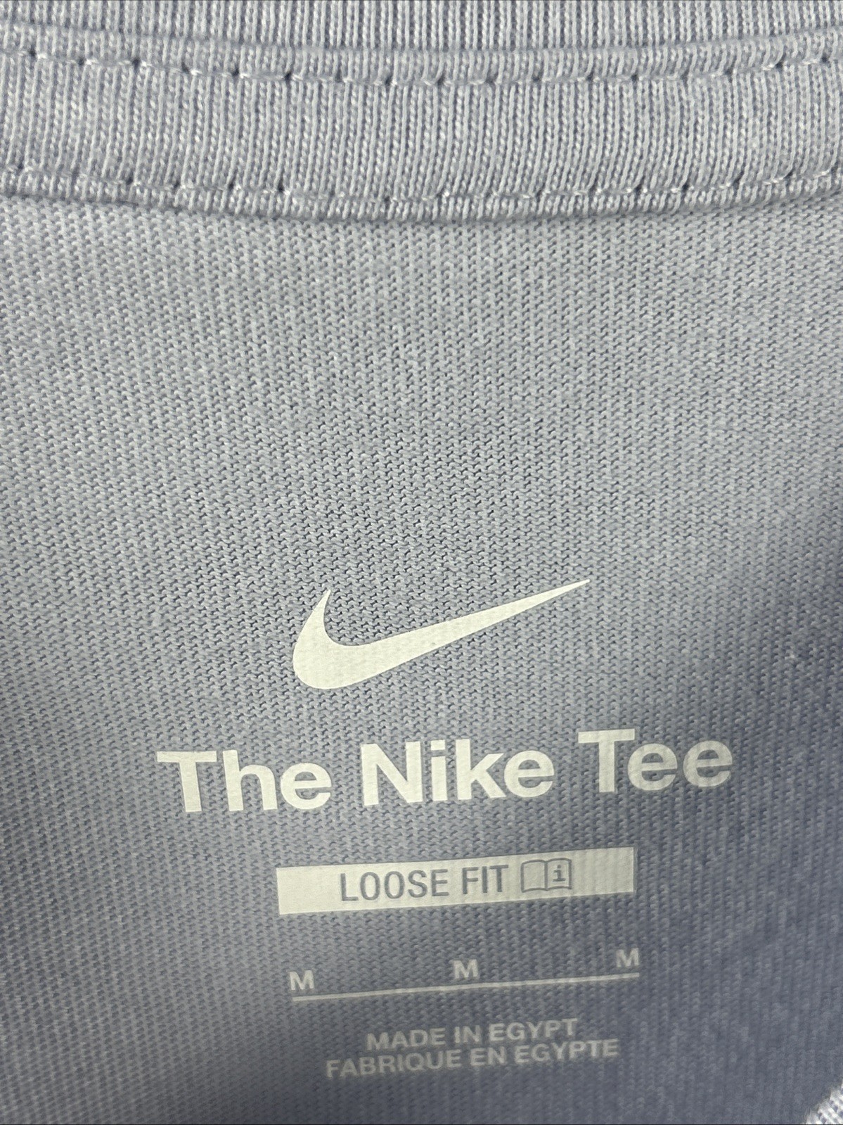 Nike Mens Loose Fit The Nike Tee Running T Shirt Medium Light Purple HV4152 057