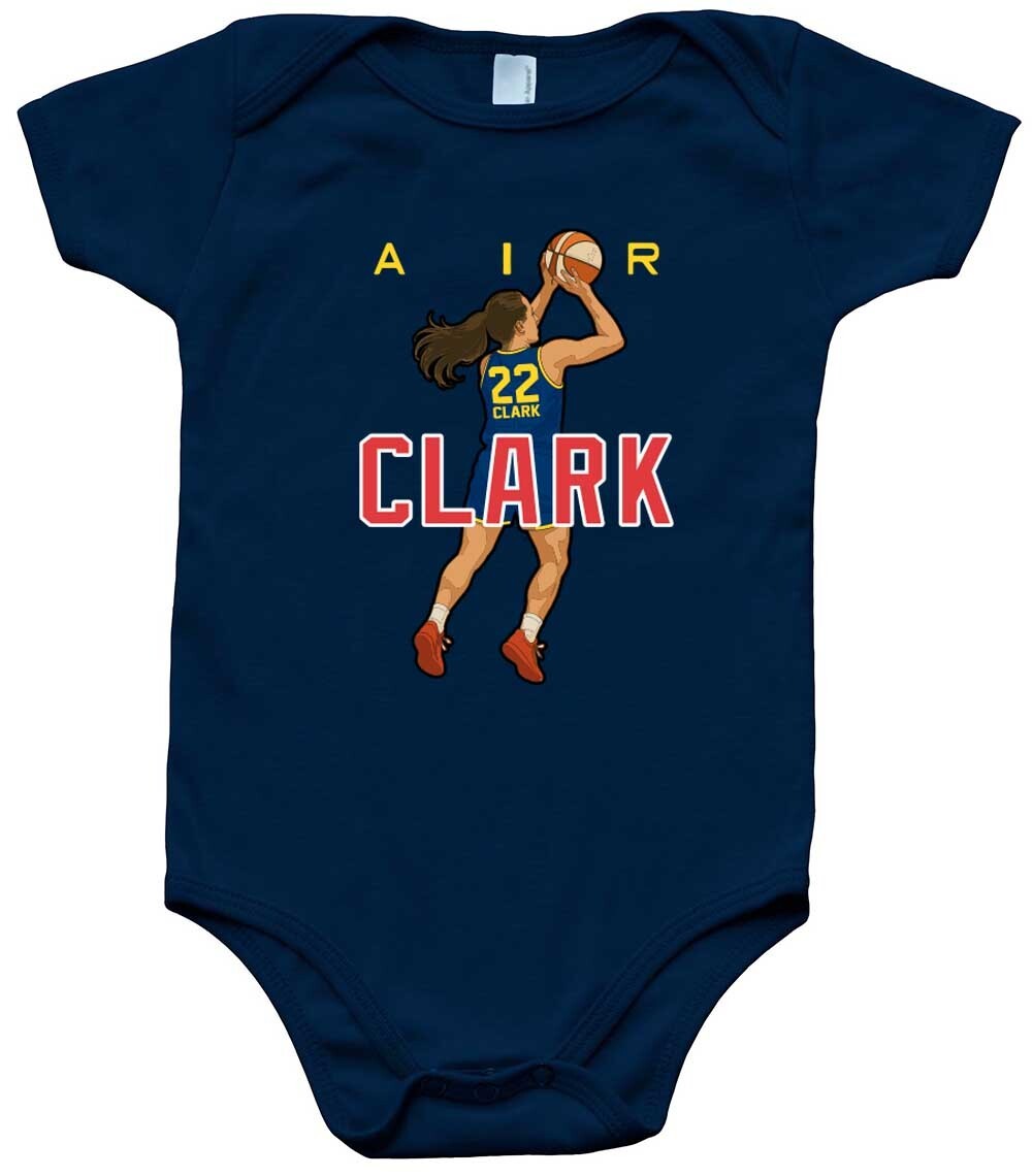 Caitlin Clark Air Fever Creeper Romper One Piece BABY