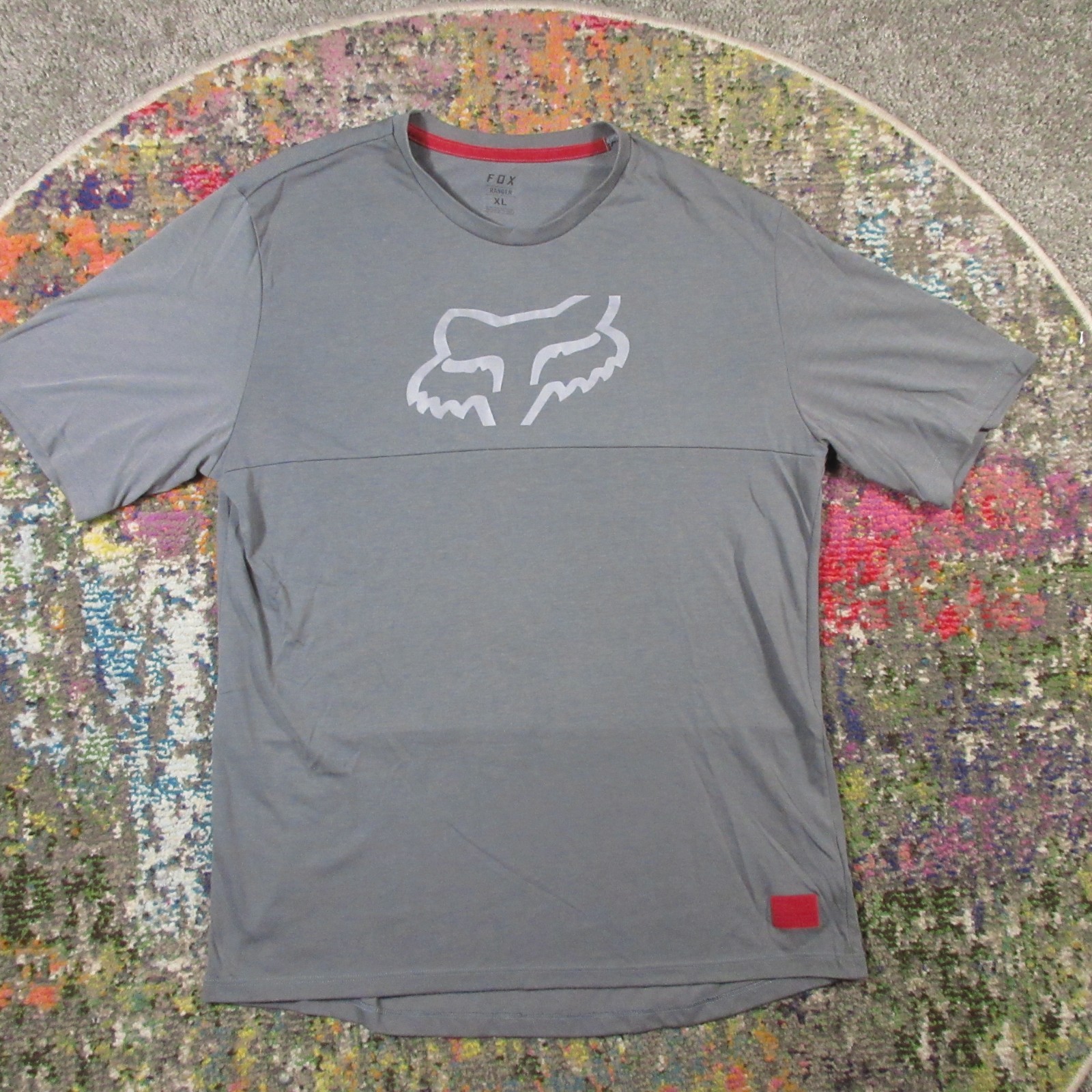 Fox Racing Ranger T Shirt Men’s L* Gray Tech Performance Short Sleeve Tee
