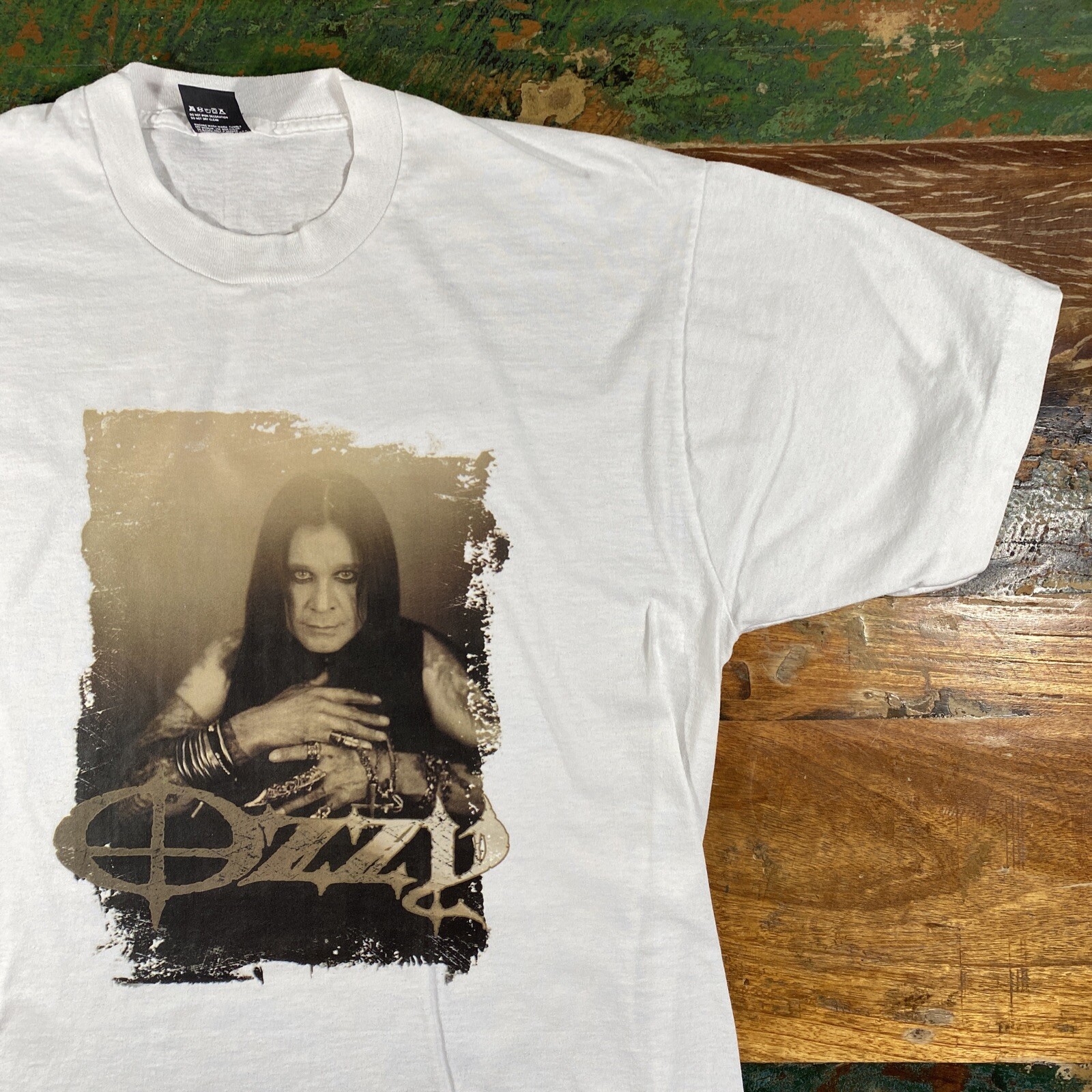 Vintage Ozzy Osbourne Shirt Adult XL Screen Stars Single Stitch Rock Band T Mint