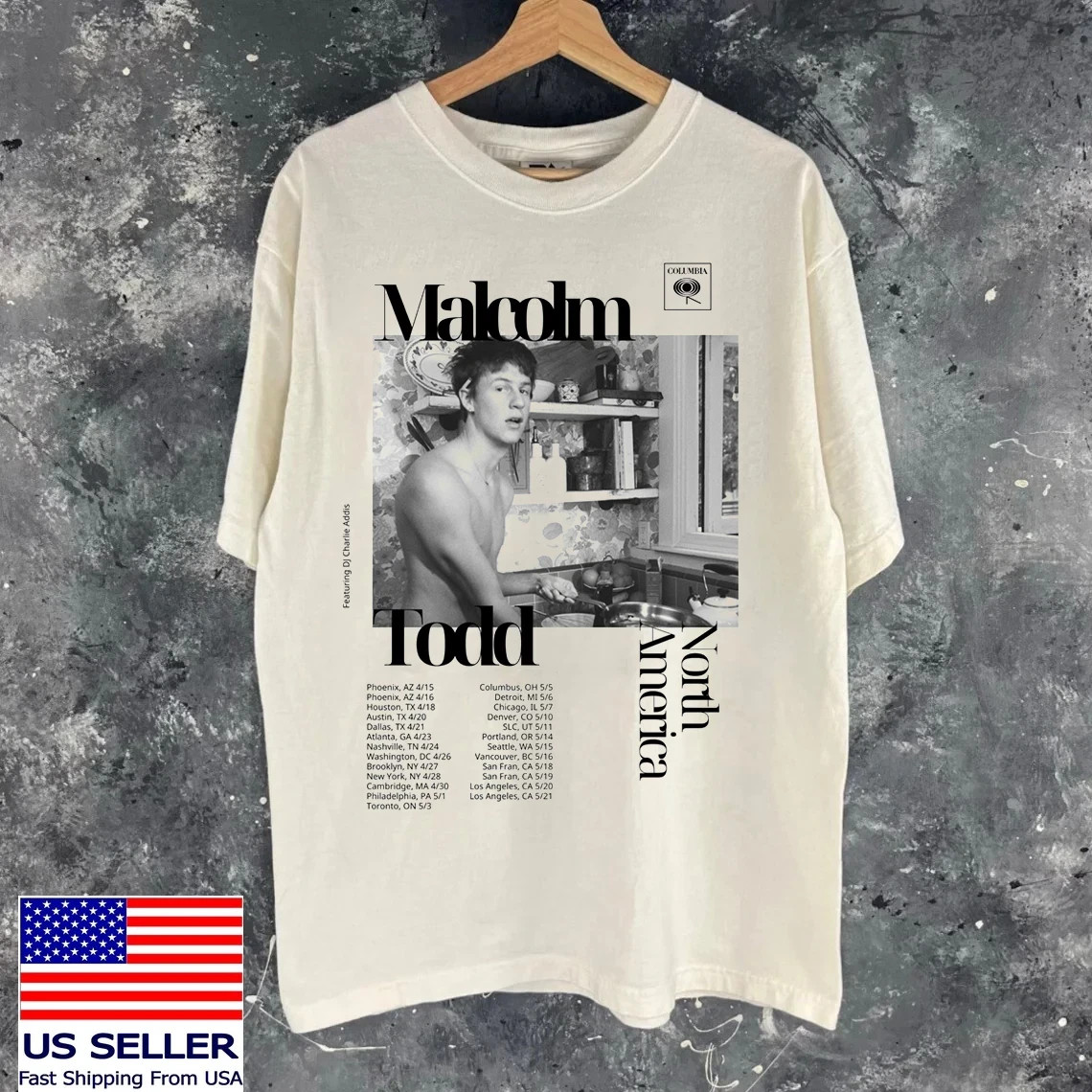 Malcolm Todd Sweet Boy Tour T-Shirt Full Size S-5XL For Fan NA1021