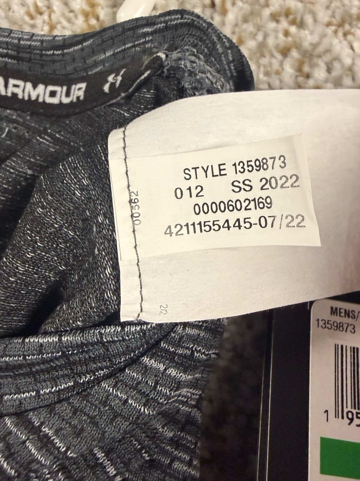 Under Armour LS Large Running Seamless Stretch Shirt Men’s 1359873 Lightweight