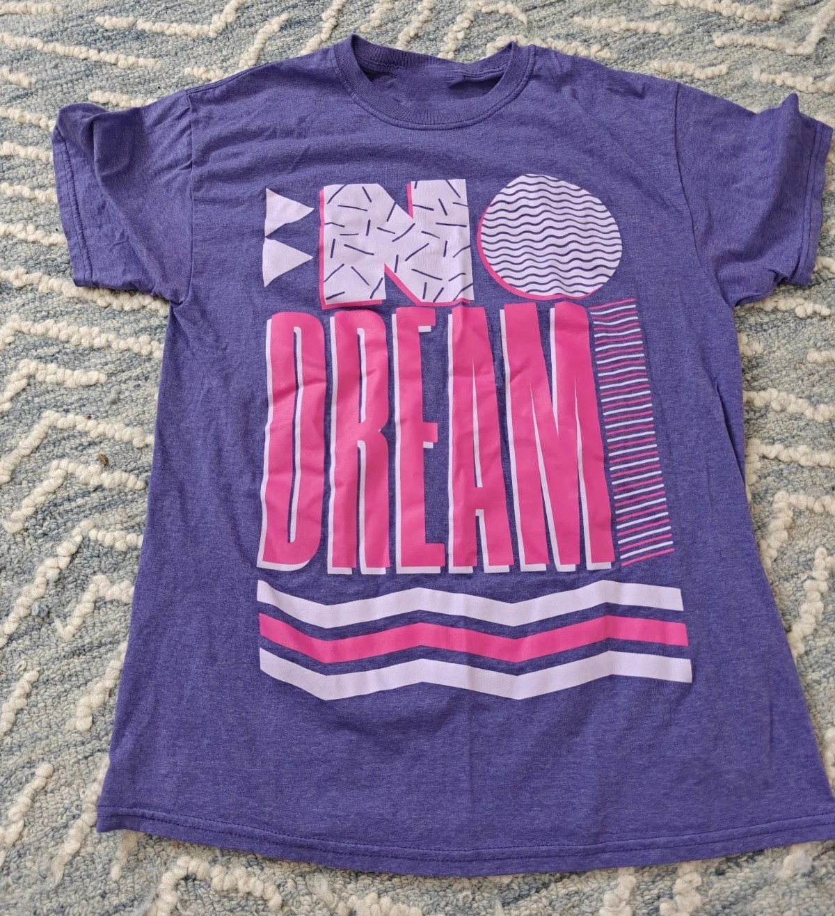 Jeff Rosenstock NO Dream T-Shirt Purple Color Full Size PA082