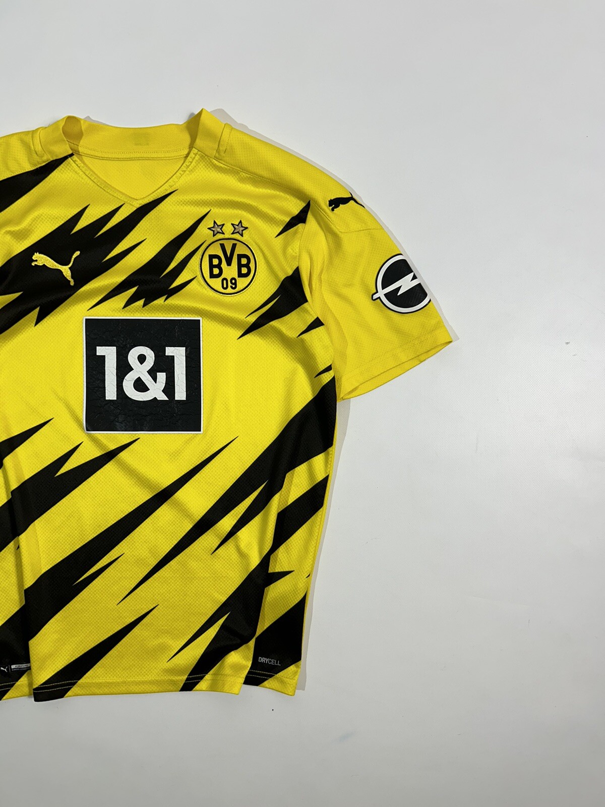 Rare Borussia Dortmund 2020-2021 Home Football Jersey Size M #9 Haaland