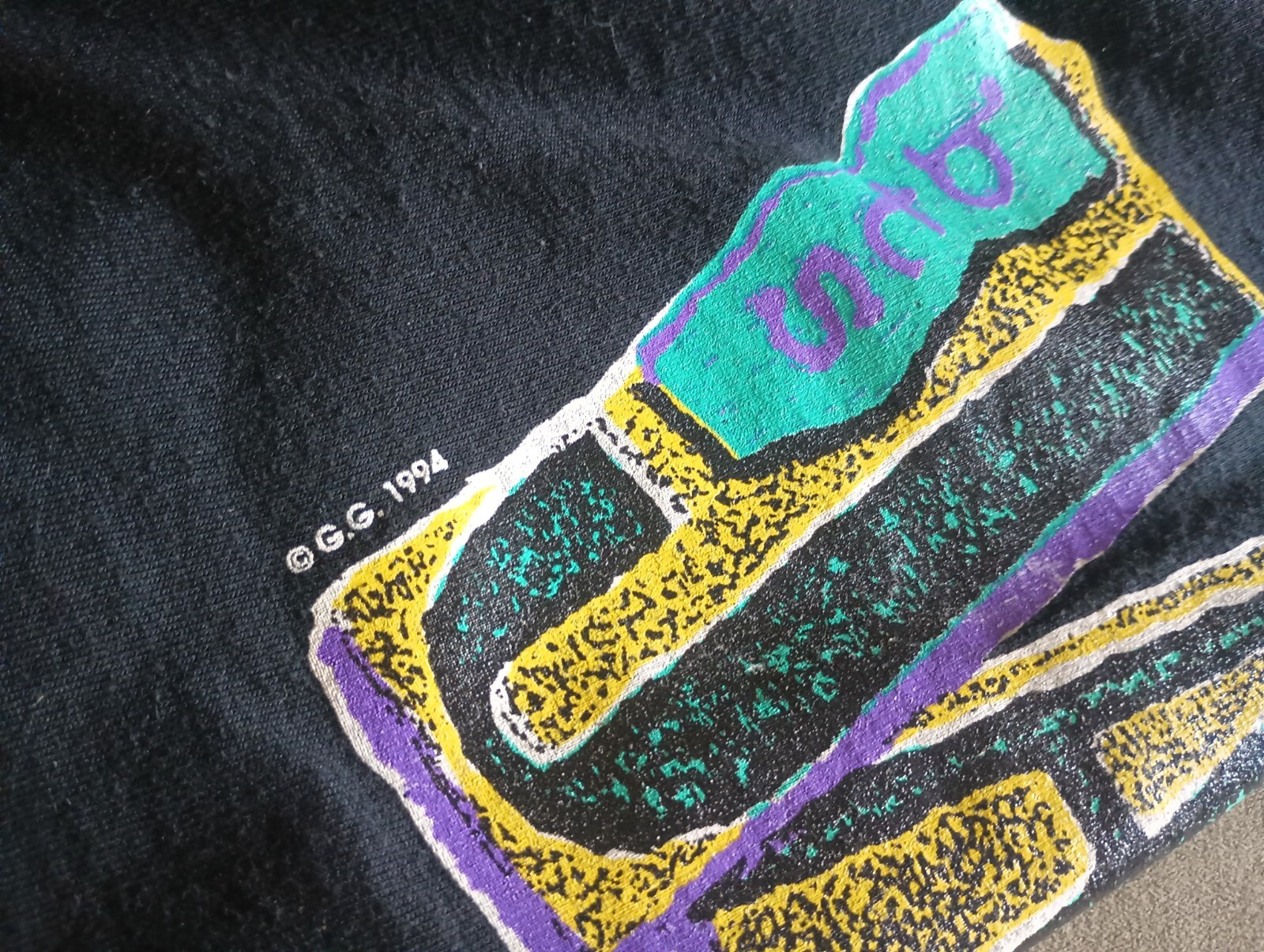 1994 BTS Jam – Got It All – T-shirt Black USA Concert Music Shirt 1900s Hip Hop