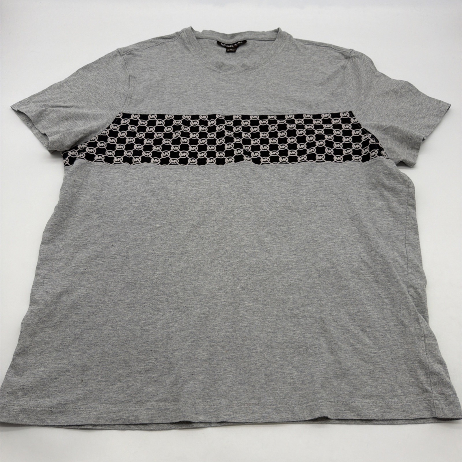 Michael Kors T-shirt Men XL Graphic Print Logo 100% Cotton.#47533