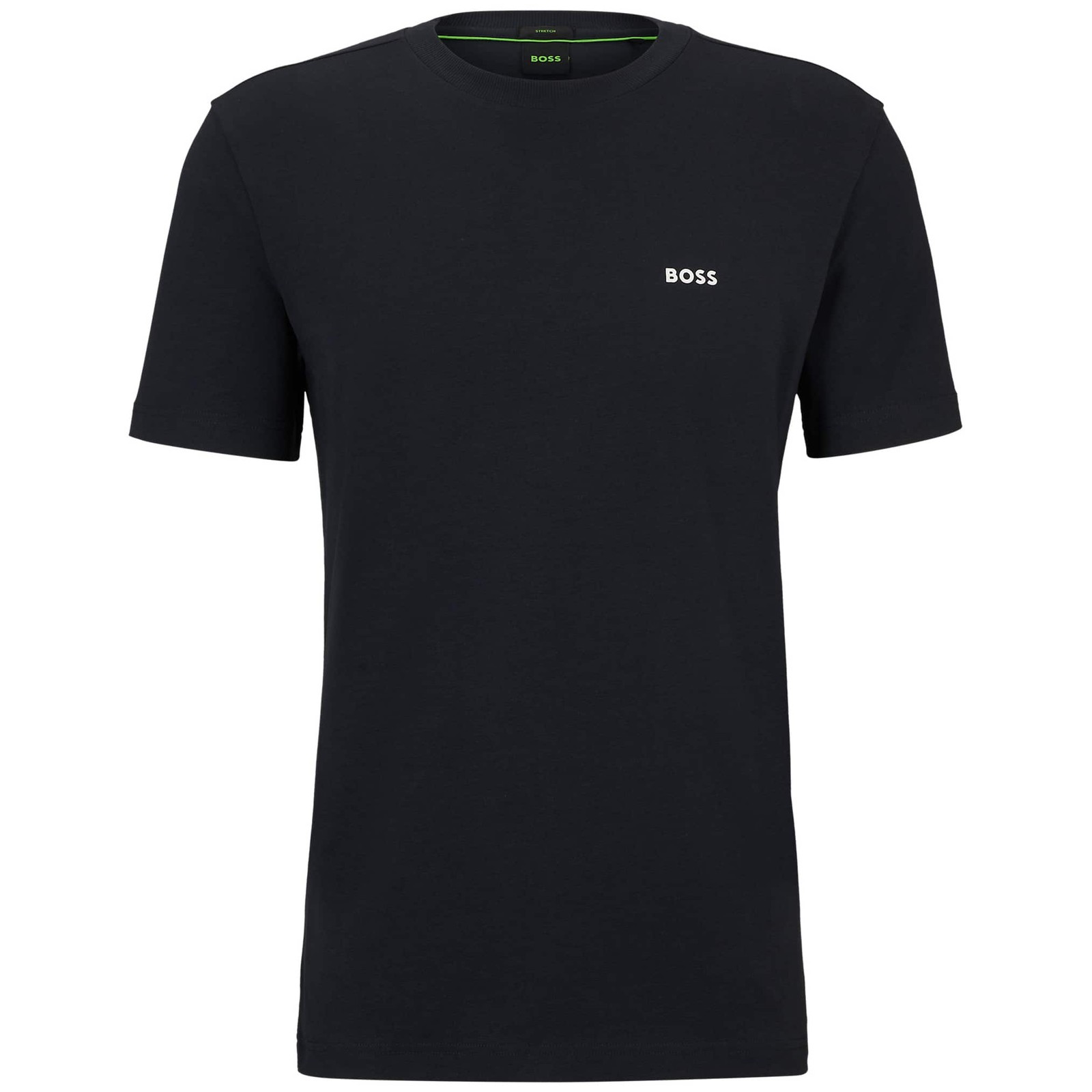 Boss Tee Stretch-Cotton T-Shirt | Navy | S, M, L, XL, XXL, 3XL, 4XL, 5XL