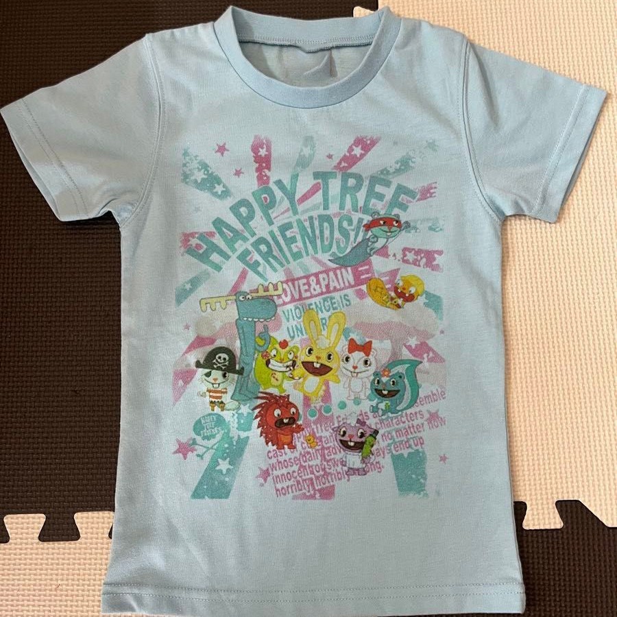 Happy tree friends Funny Cartoon Unisex Tee Gift For Fan S-5XL