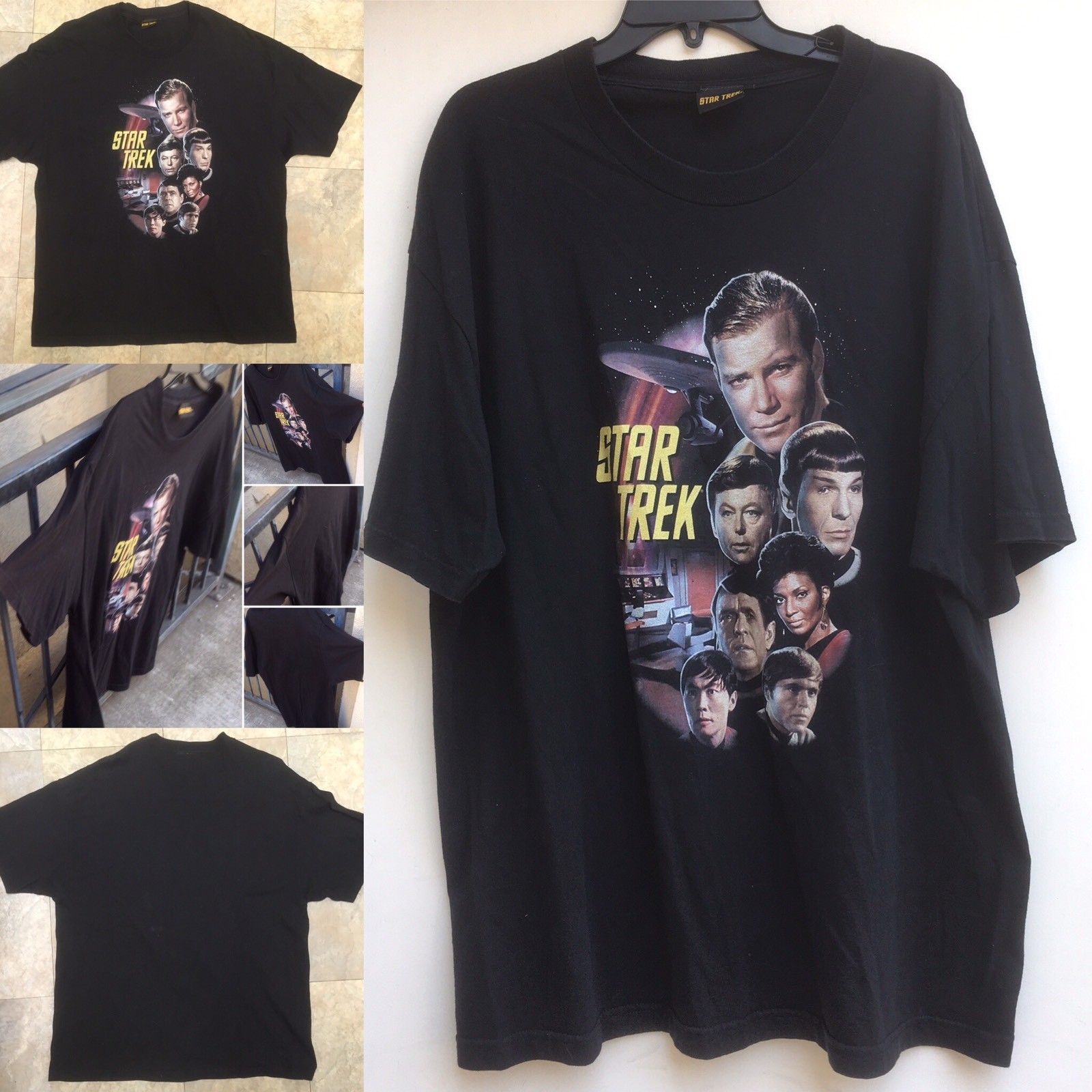 Star Trek T-Shirt STAR TREK Label TM & c CBS Broadcasting Inc Star Trek Brand