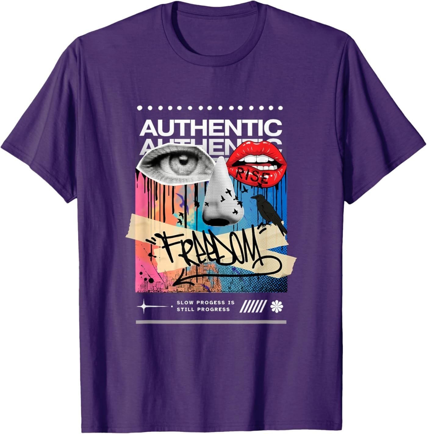 Streetwear Graphic Dark, Urban Aesthetic, Mens Fashion, tee T-Shirt