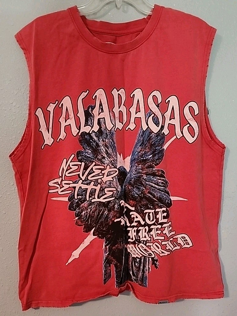 Valabasas Vintage Distressed Tank Mens Sz Large SEE DESCRIPTION