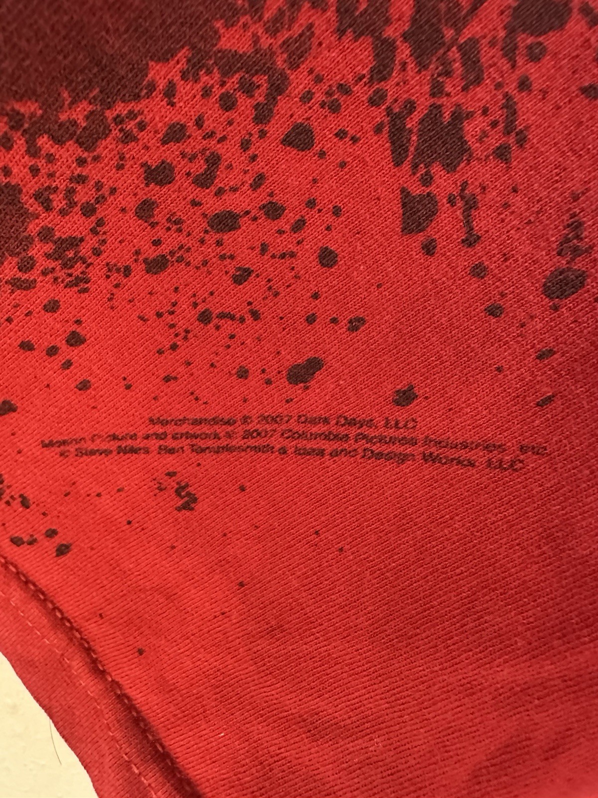Vintage Horror 30 Days Of Night 2007 Movie Promo Graphic Tee Medium