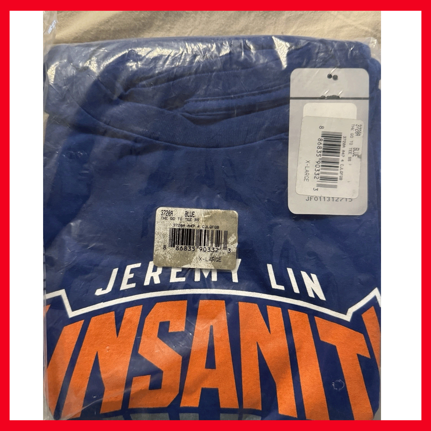 HOT!!! New York Knick$ Jeremy Lin #17 T-Shirt All Size Print Gildan