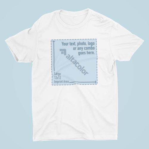 Personalized Custom T-Shirt Customized w/Your Photo, Text, Logo on Gildan Shirts