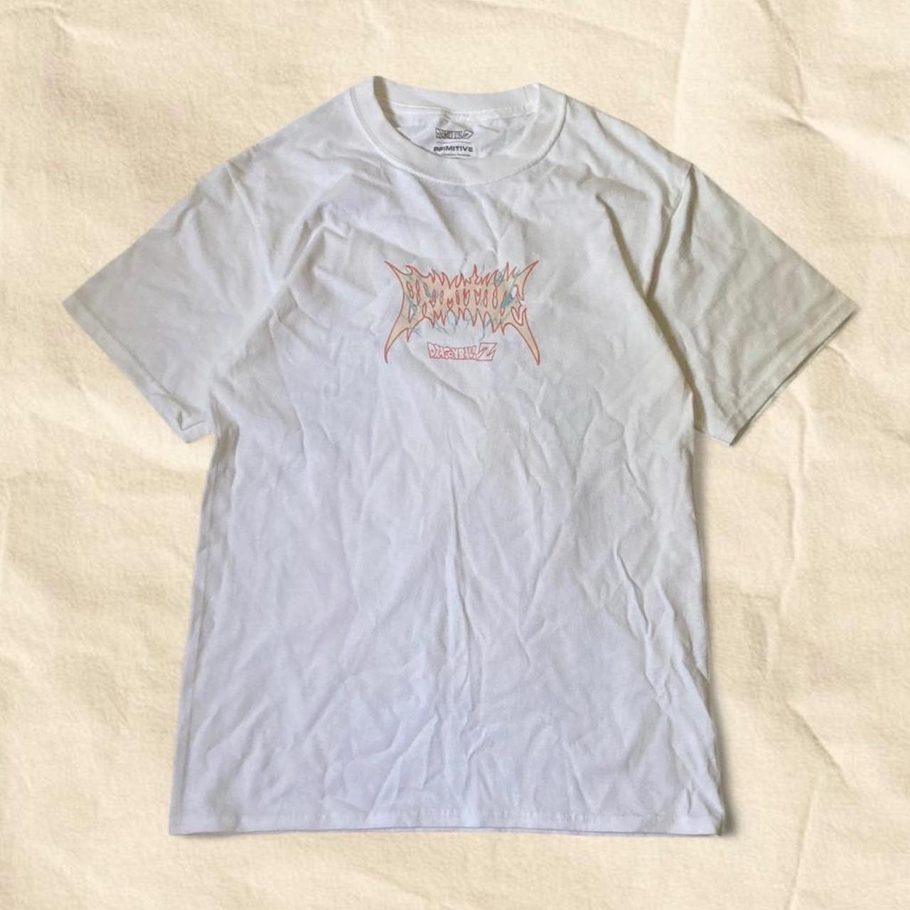 Primitive x Dragon Ball Z Collab Pink & White Majin Buu Graphic-Tee Size Small